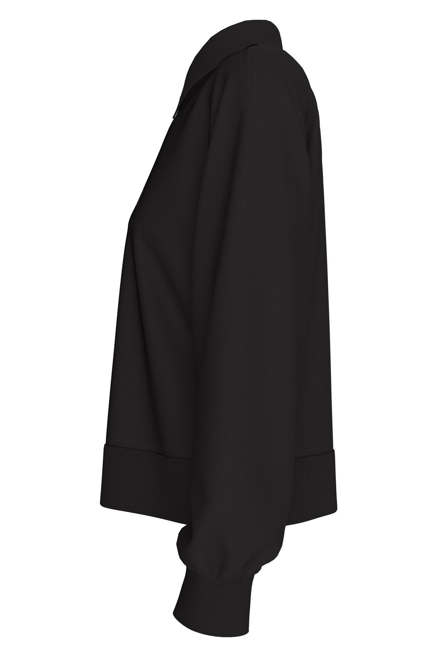 LS ARCHIVE TERRY 1/4 ZIP BLACK 4