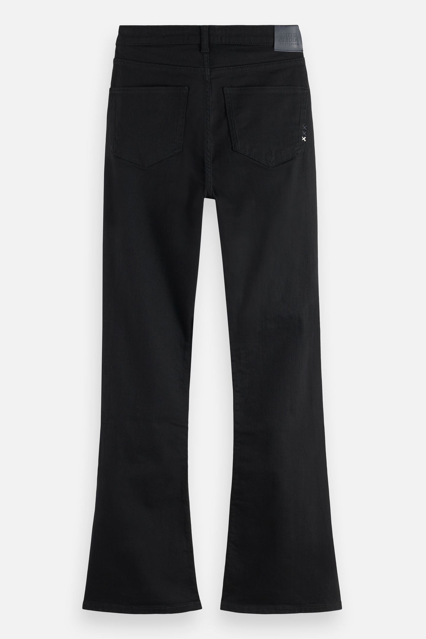 THE CHARM FLARED JEANS STAY BLACK 5