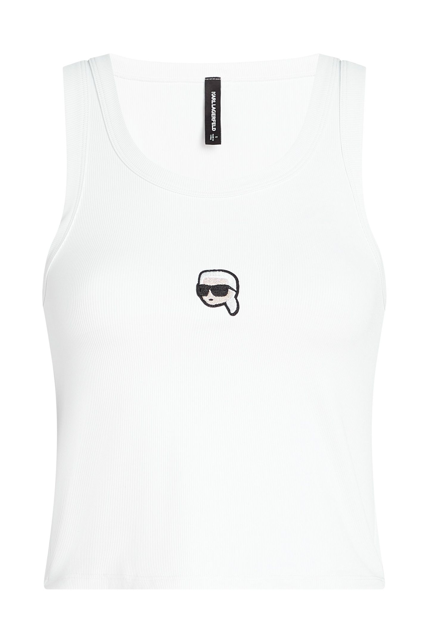IKON CROP PJ TANK WHITE 4