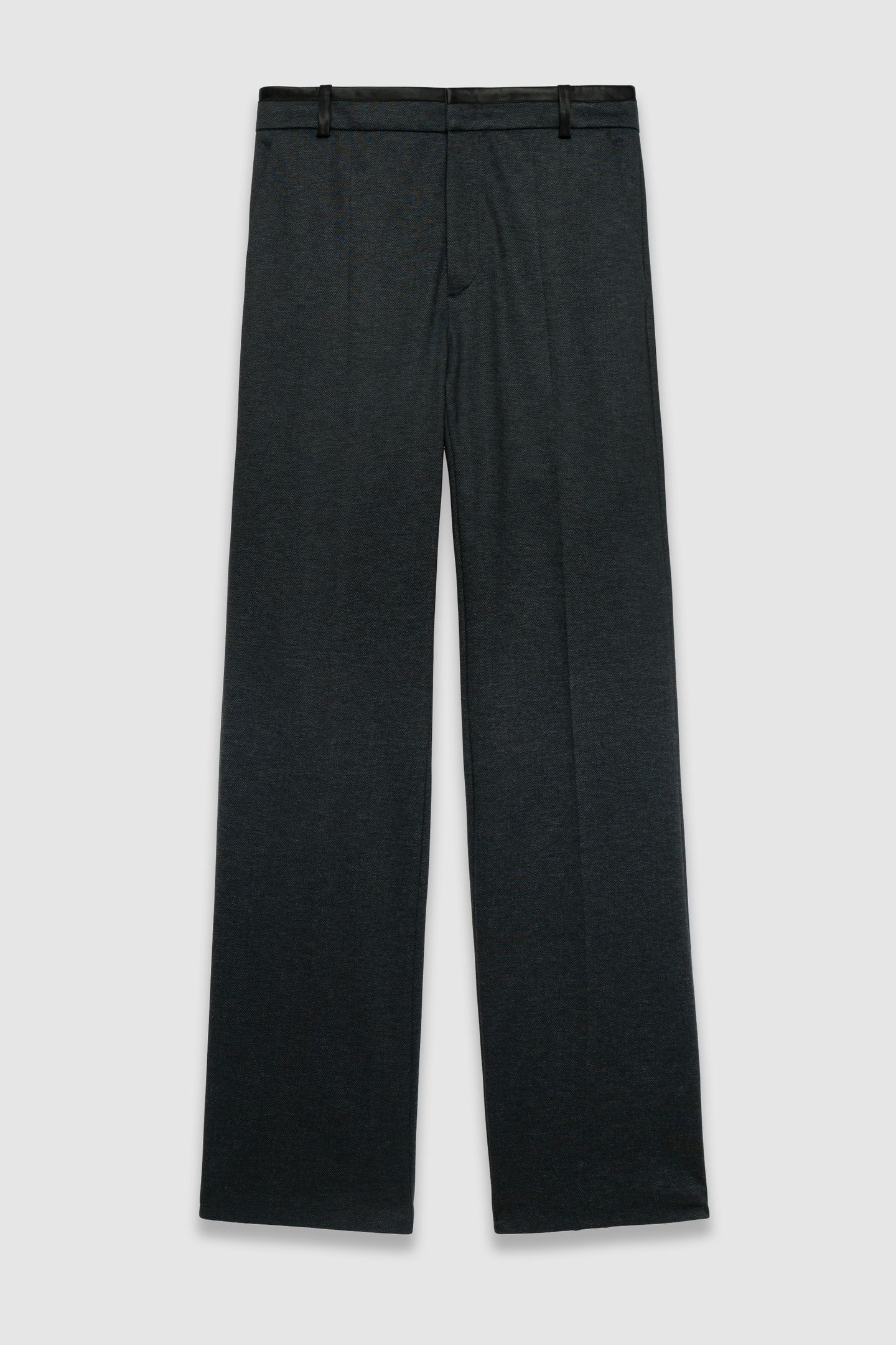 GREY HERRINGBONE SUIT TROUSERS 4