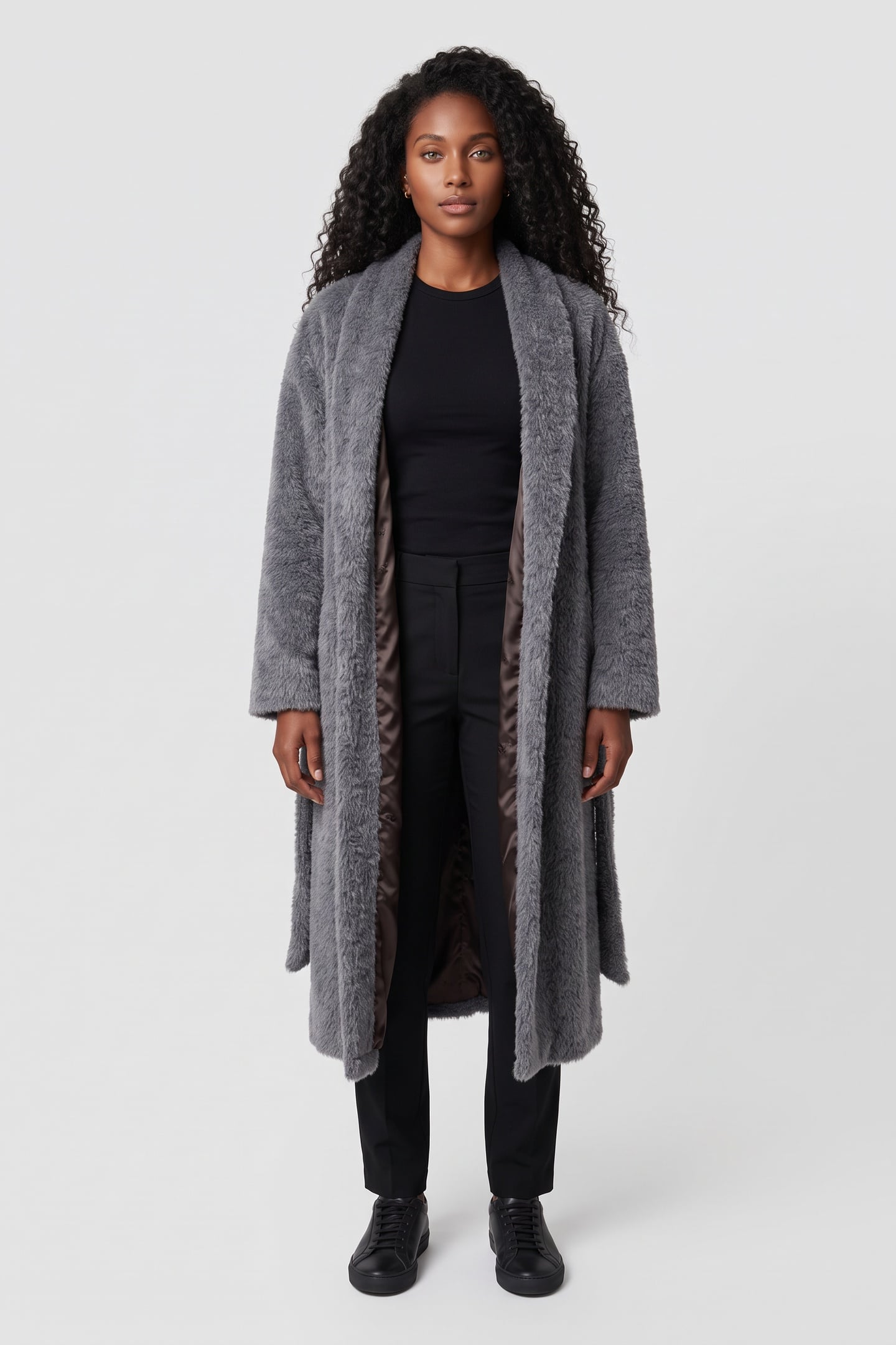 CALISTE COAT GREY 1