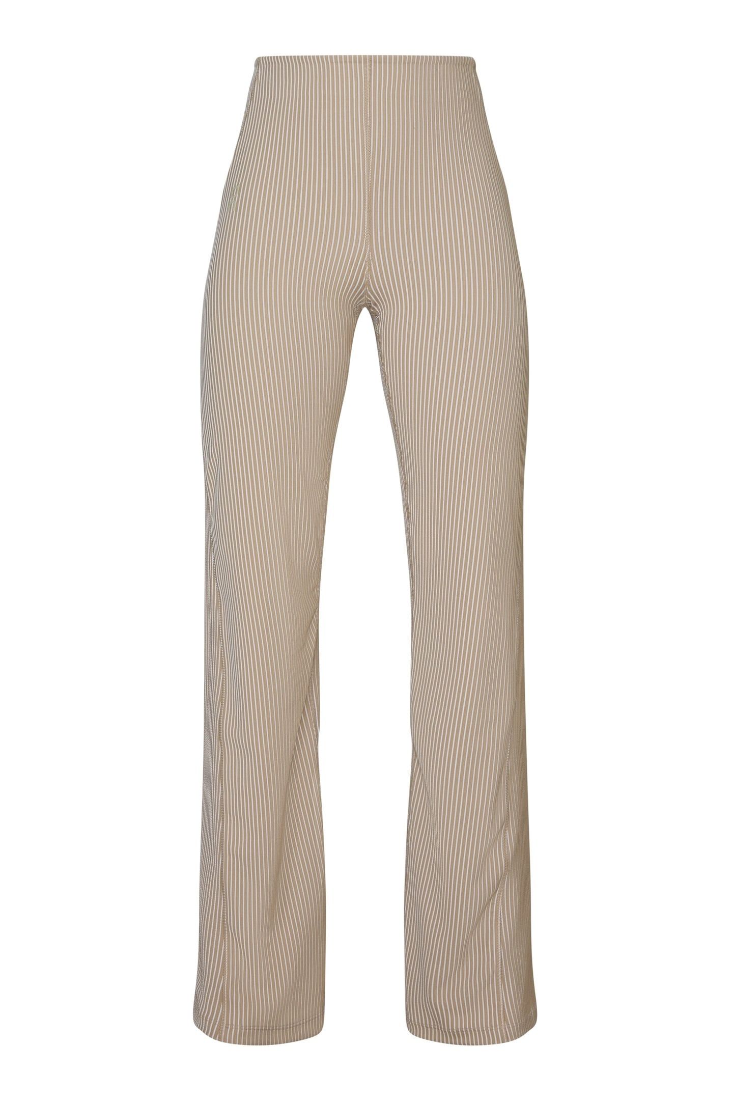 ALL-DAY RIBBED PANTS 1 DESERT | WHITE 4