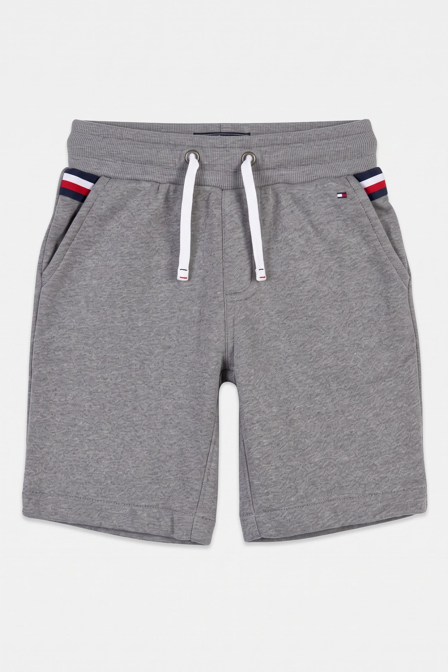 BOYS TOMMY SWEATSHORT LIGHT GREY HEATHER 2