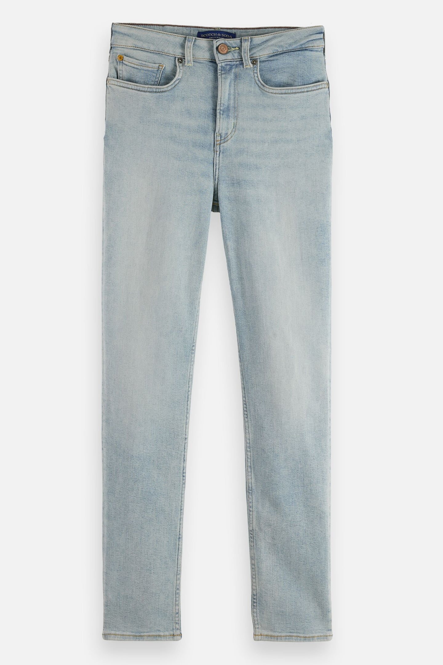 HIGH FIVE SUPER STRETCH SLIM JEANS TAKEDOWN BLUE 4
