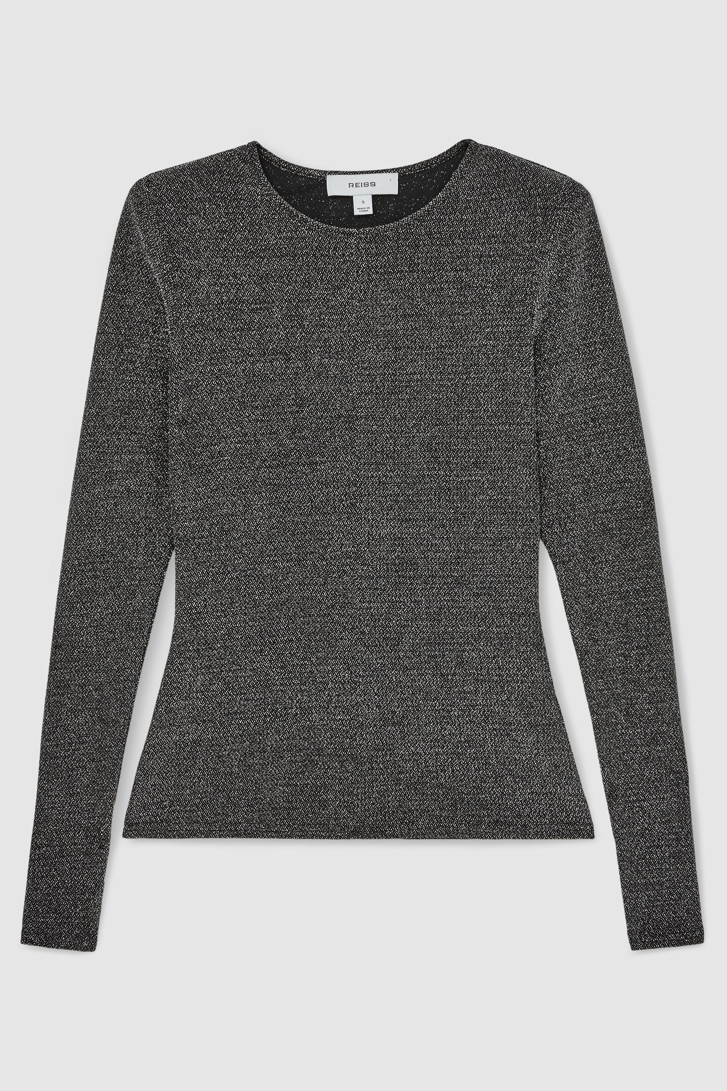 SPARKLE LONG SLEEVE SILVER 3