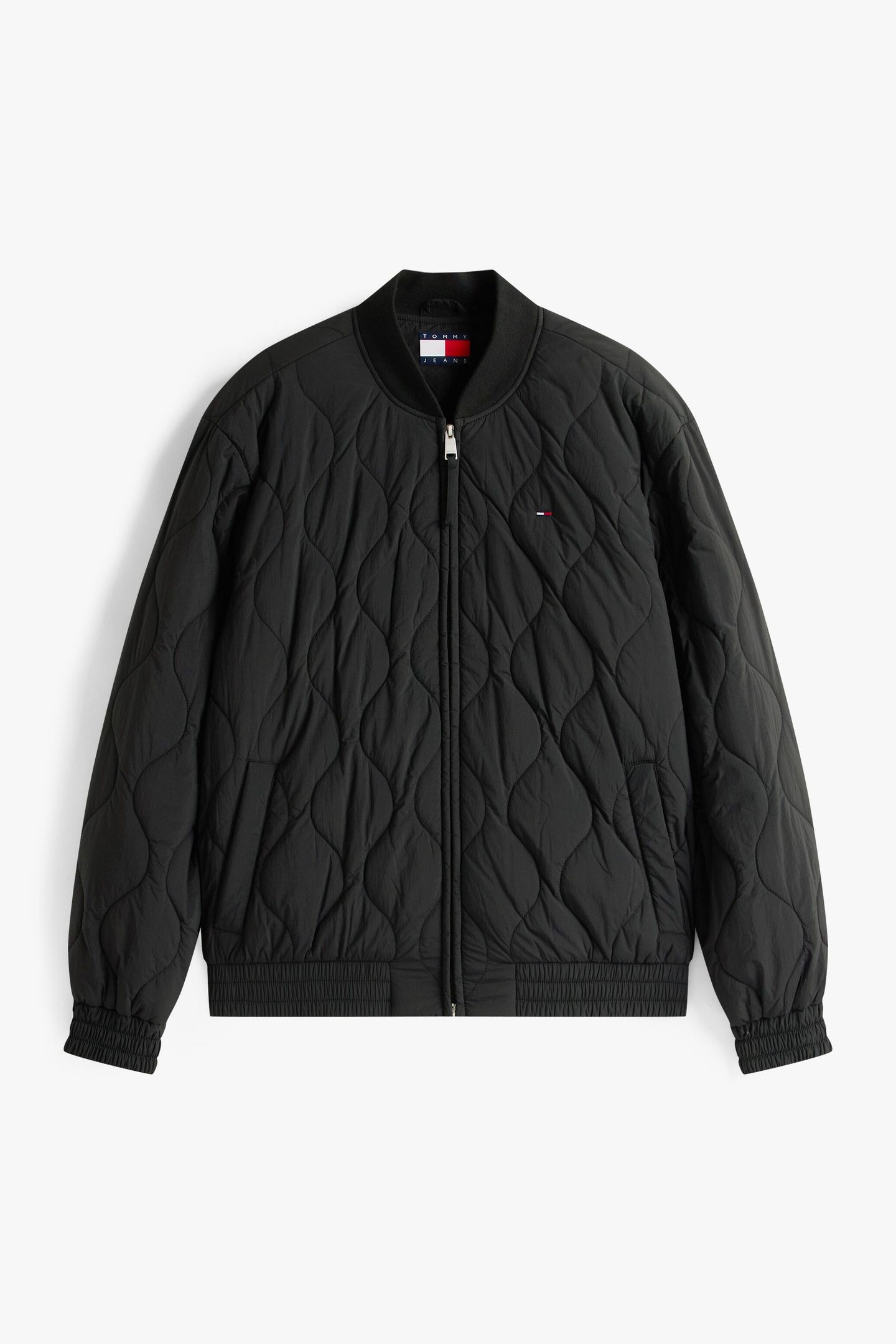 TJM LW QUILTED BOMBER JACKET BLACK 4