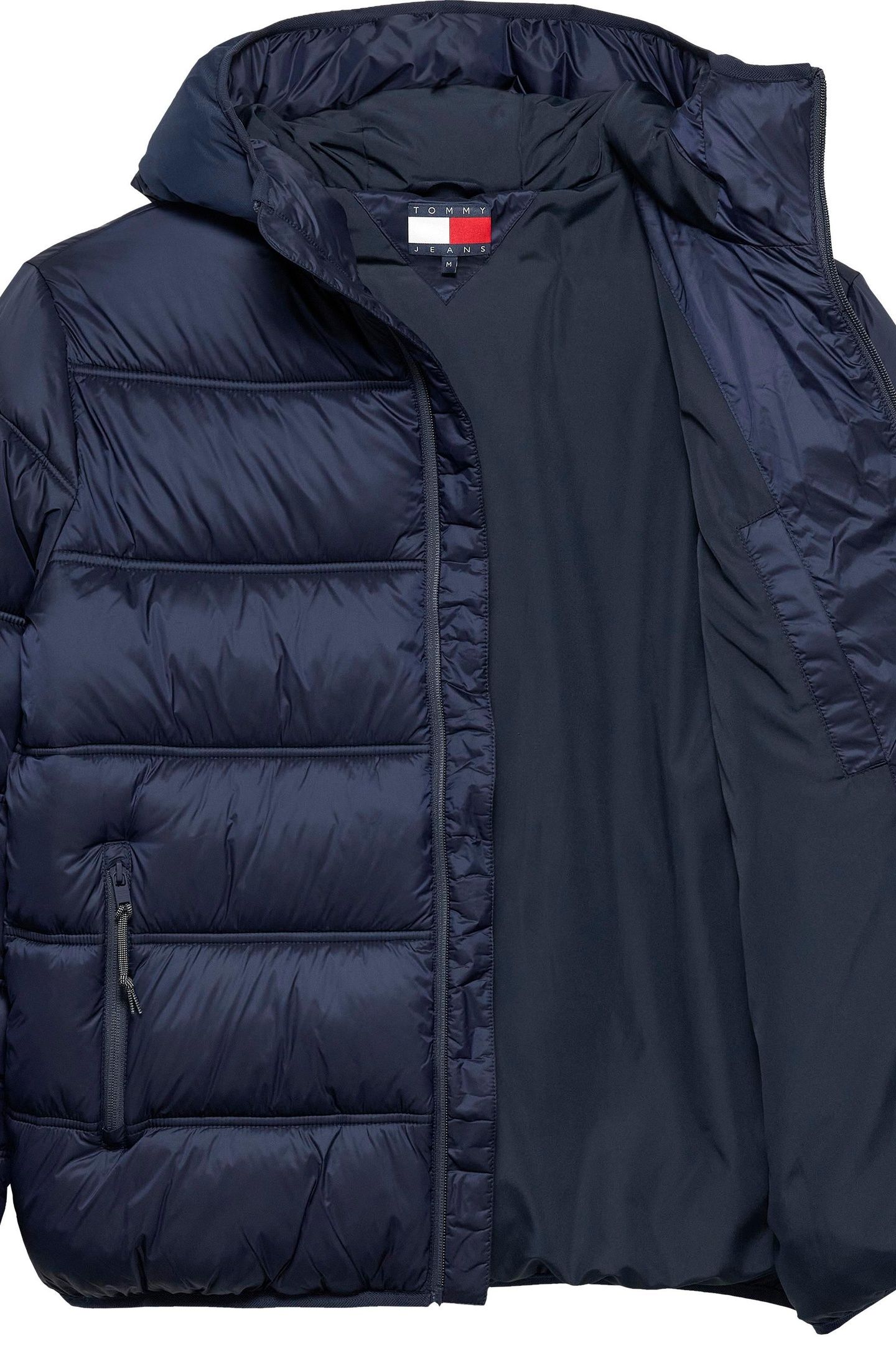 TJM HOODED LOGO JACKET DARK BLUE 5