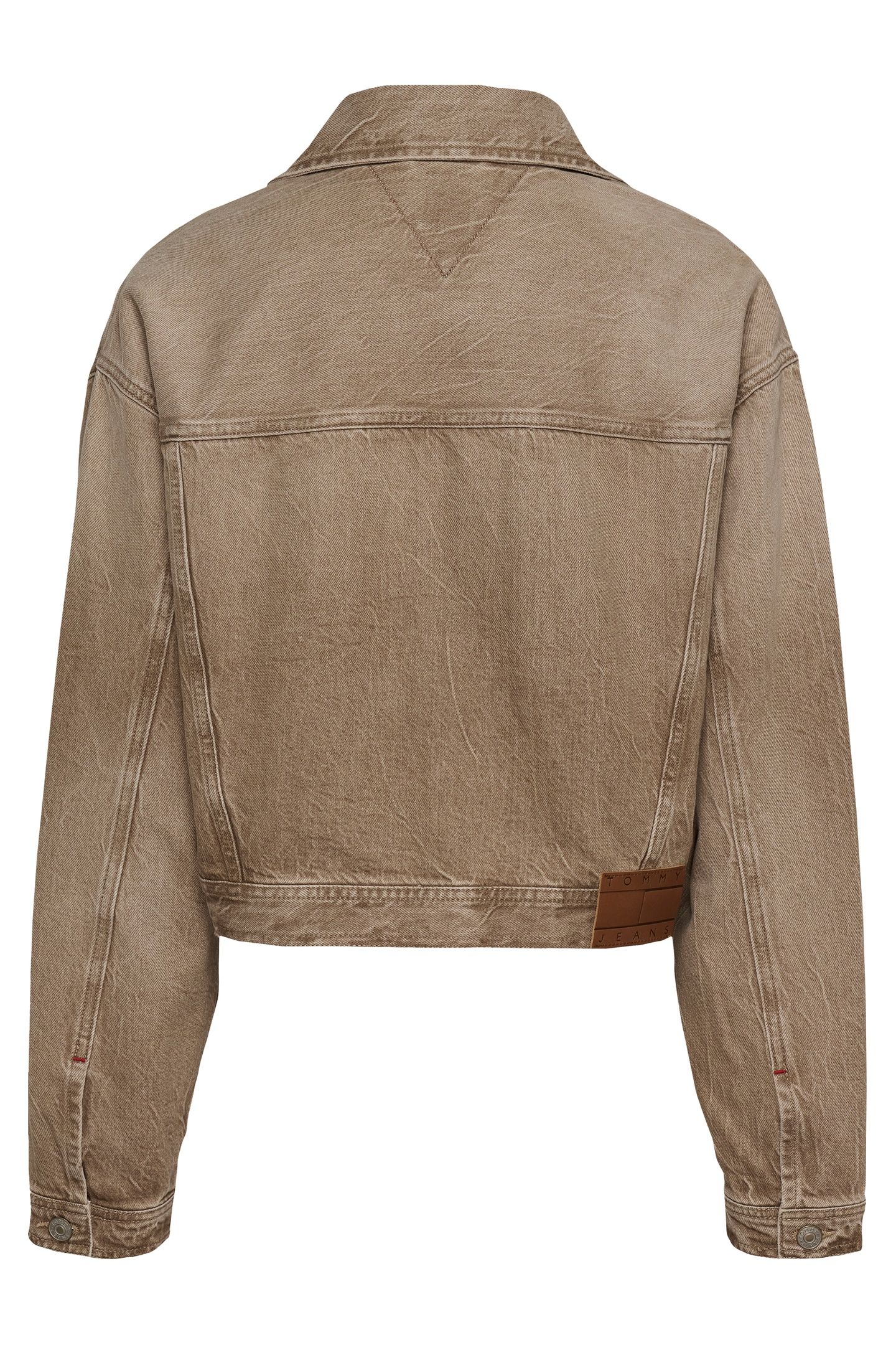 OVERSIZED CROP TRUCKER JACKET DENIM COLOR 6