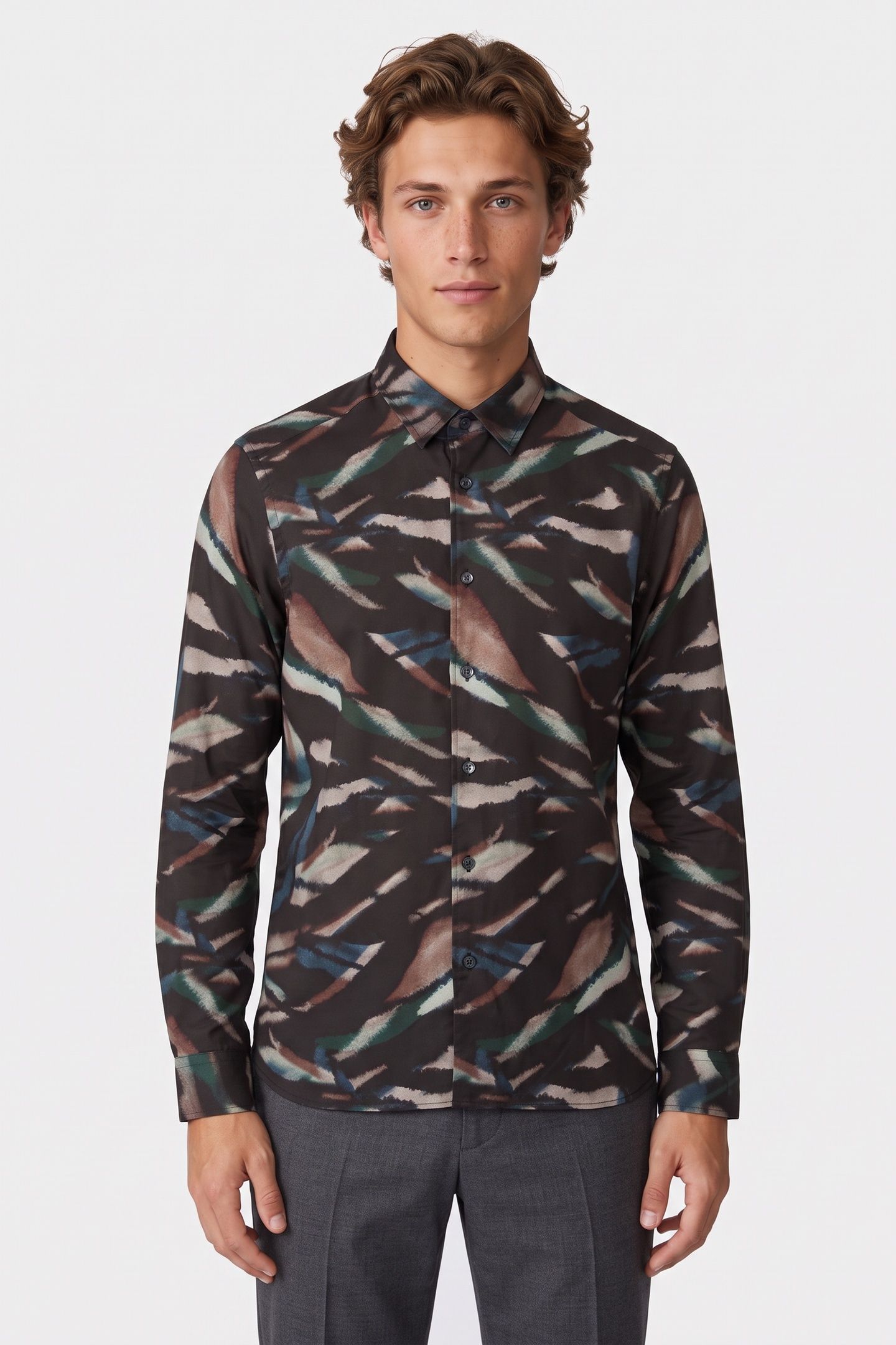 SYE LS REGULAR ABSTRACT PRINT BLACK 1