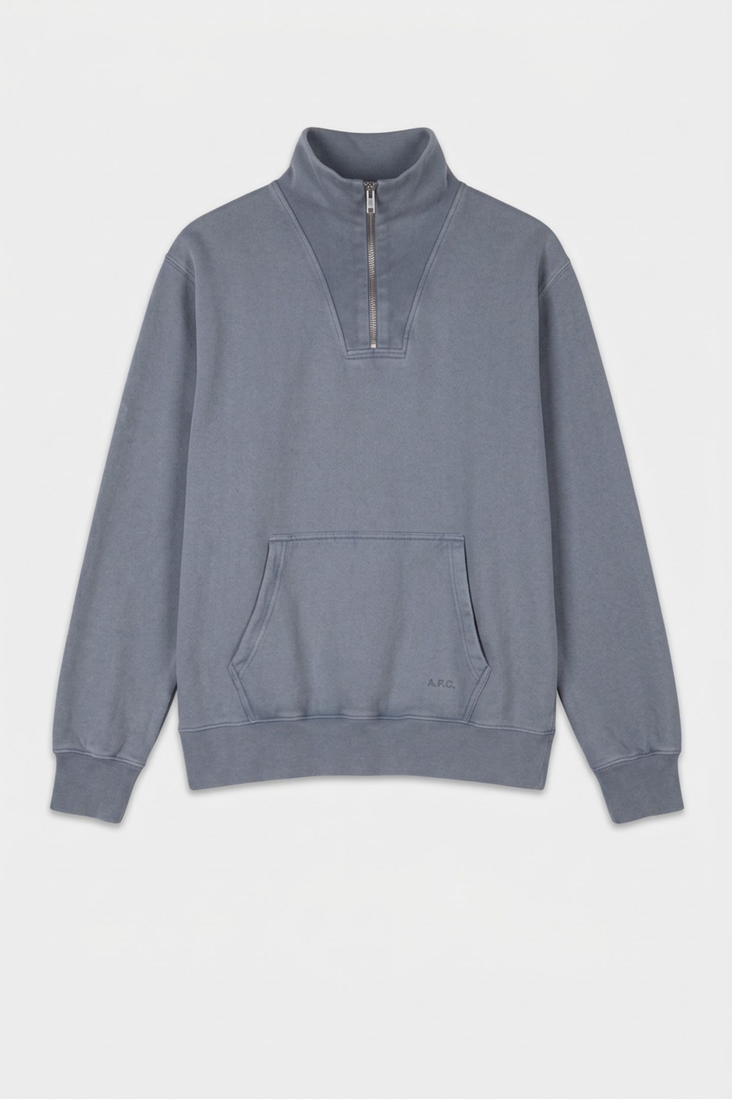 UNISEX TRUCKER JACKET LONG SLEEVE LIGHT BLUE 5