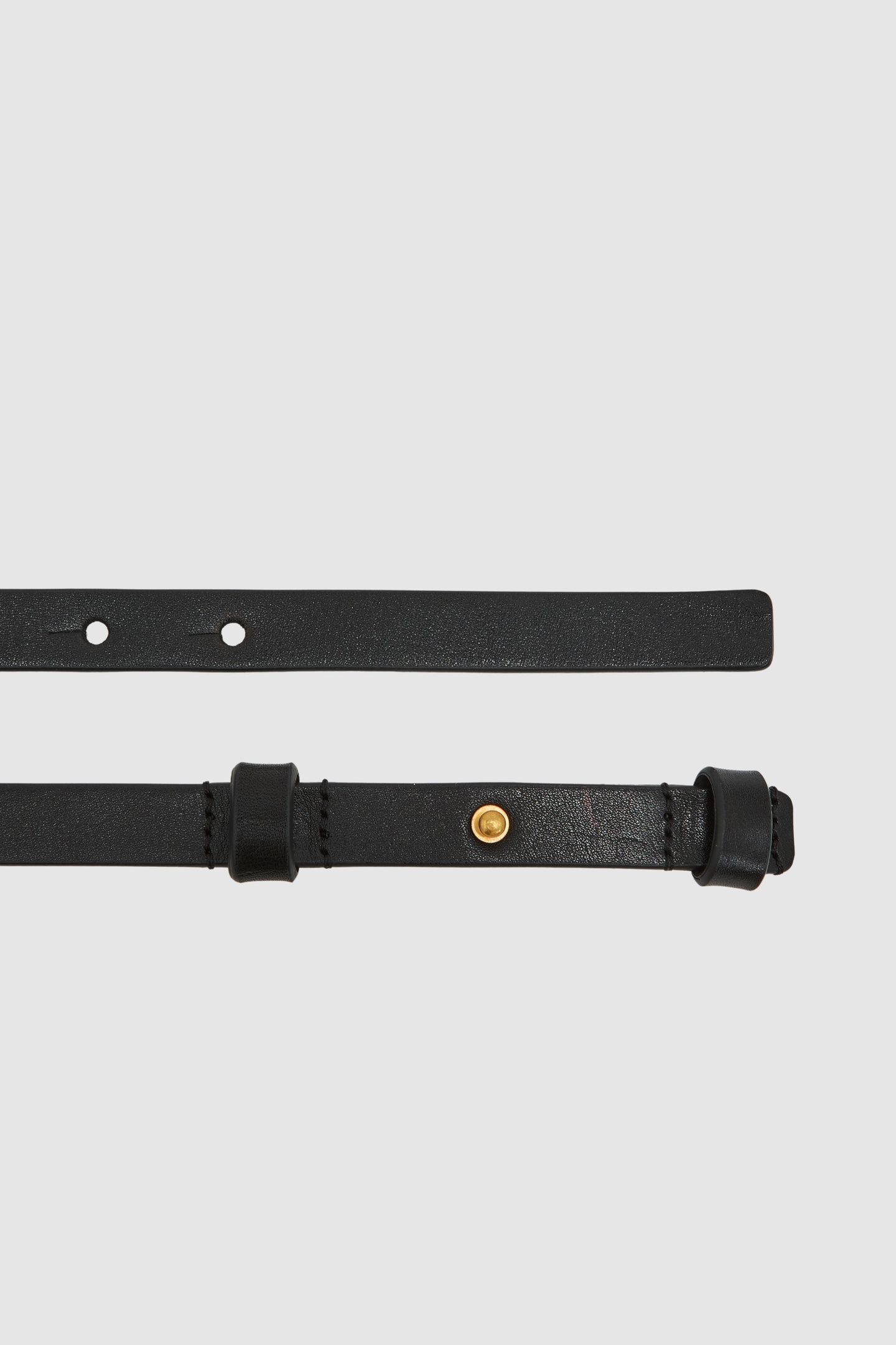 BUCKLE DETAIL BELT BLACK 2