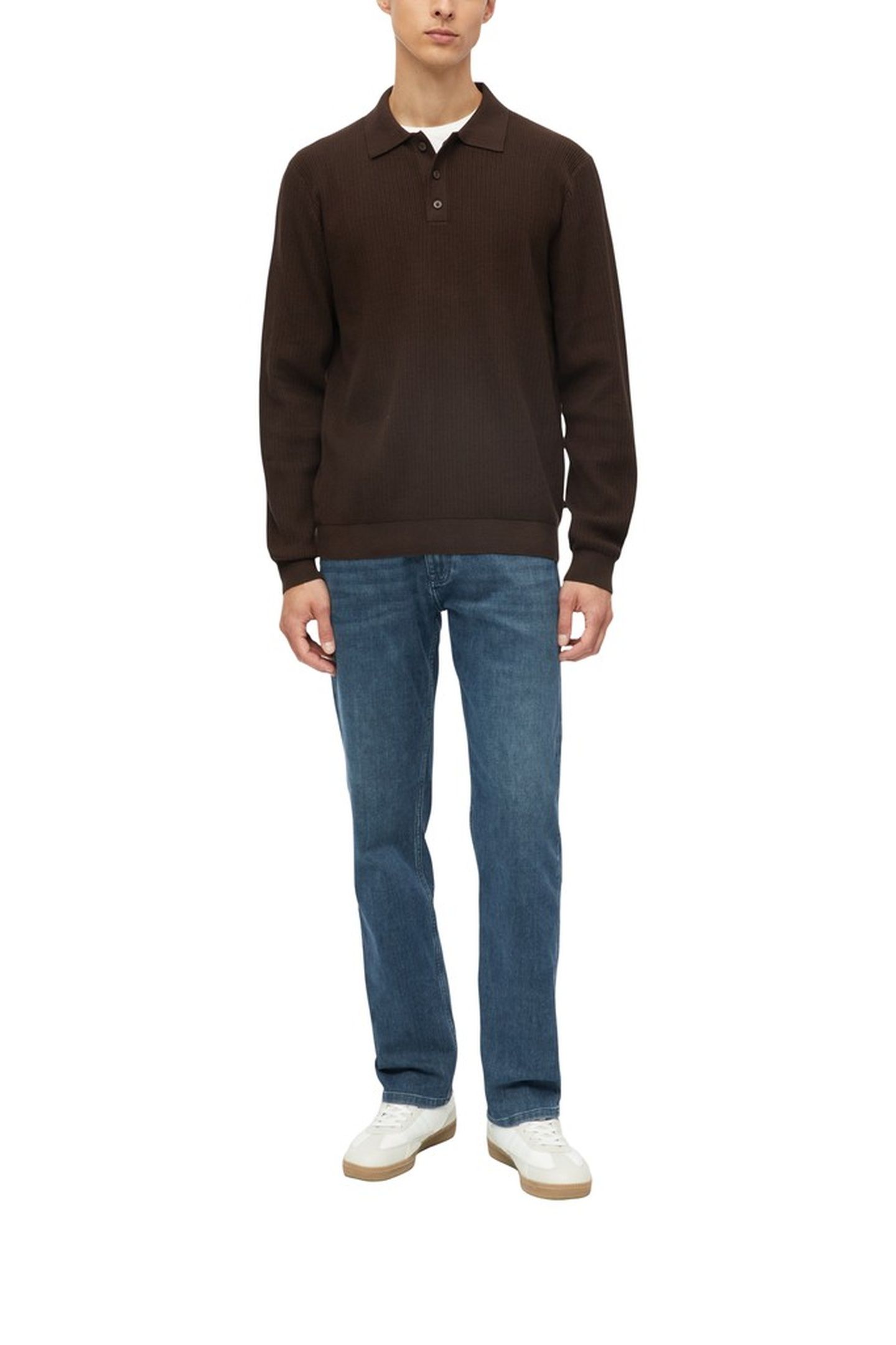 S.OLIVER PULLOVERS BROWN 2