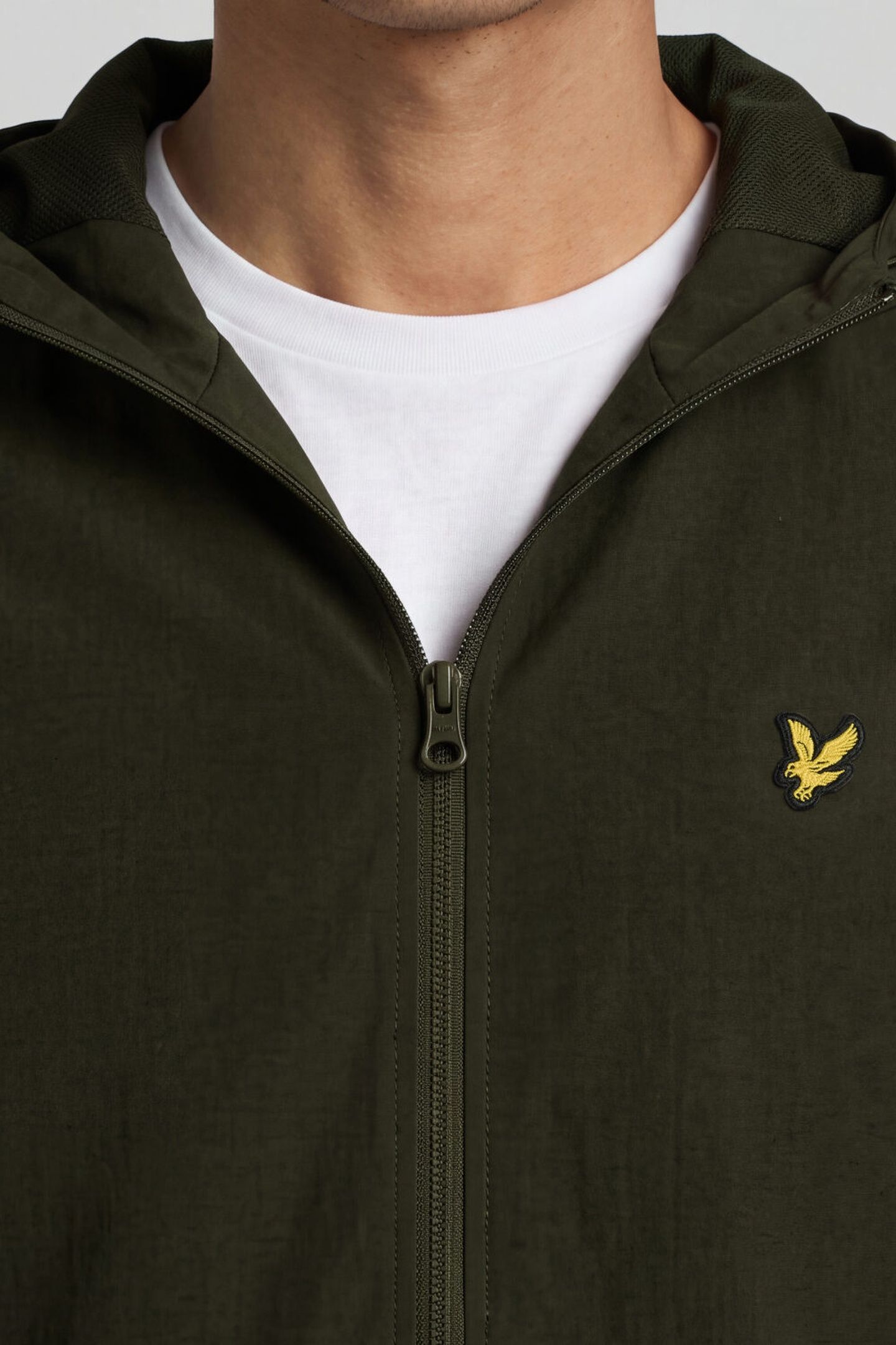 ZIP THROUGH JACKET OLIVE 5