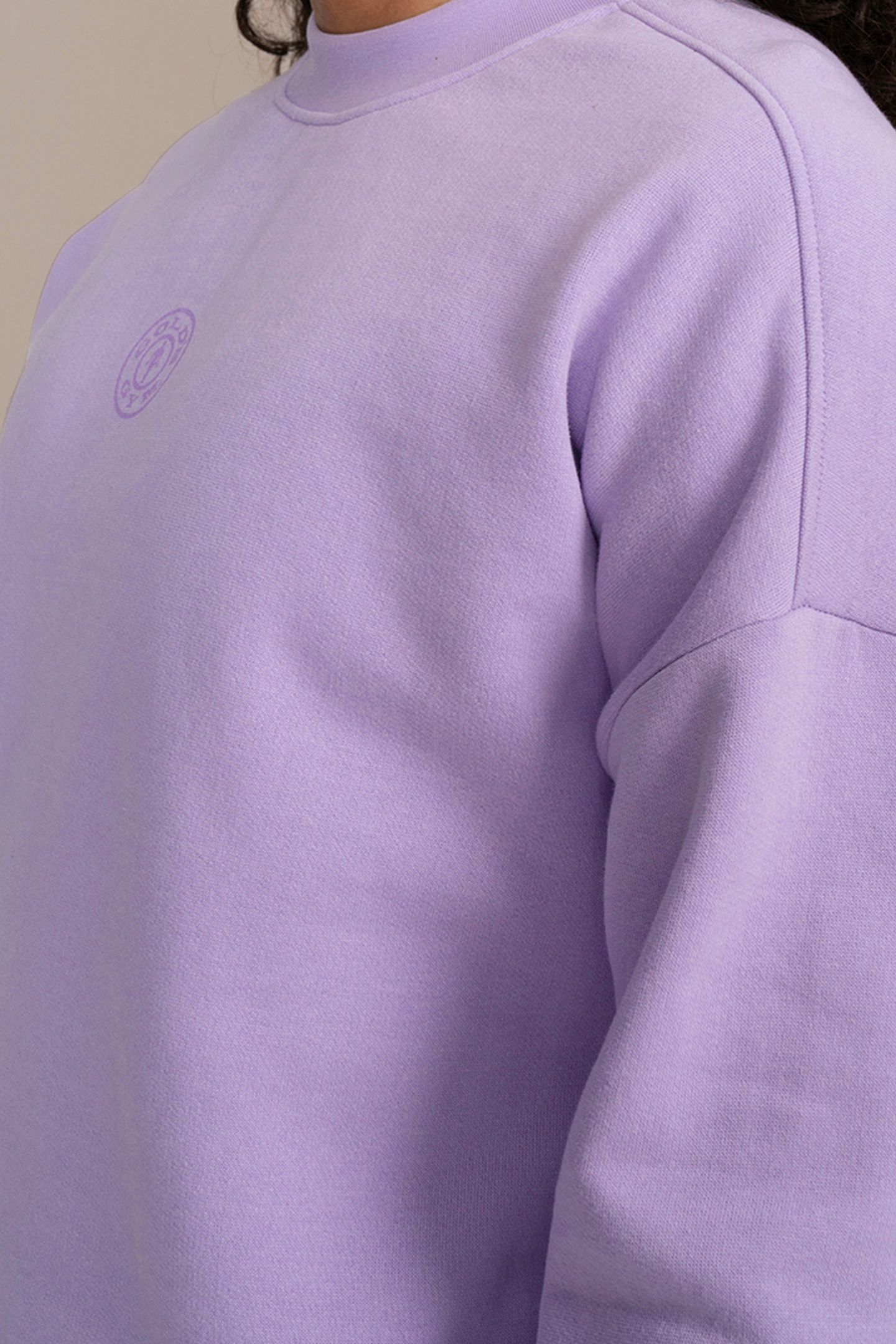 LADIES CLASSIC SWEATER LAVENDER 5