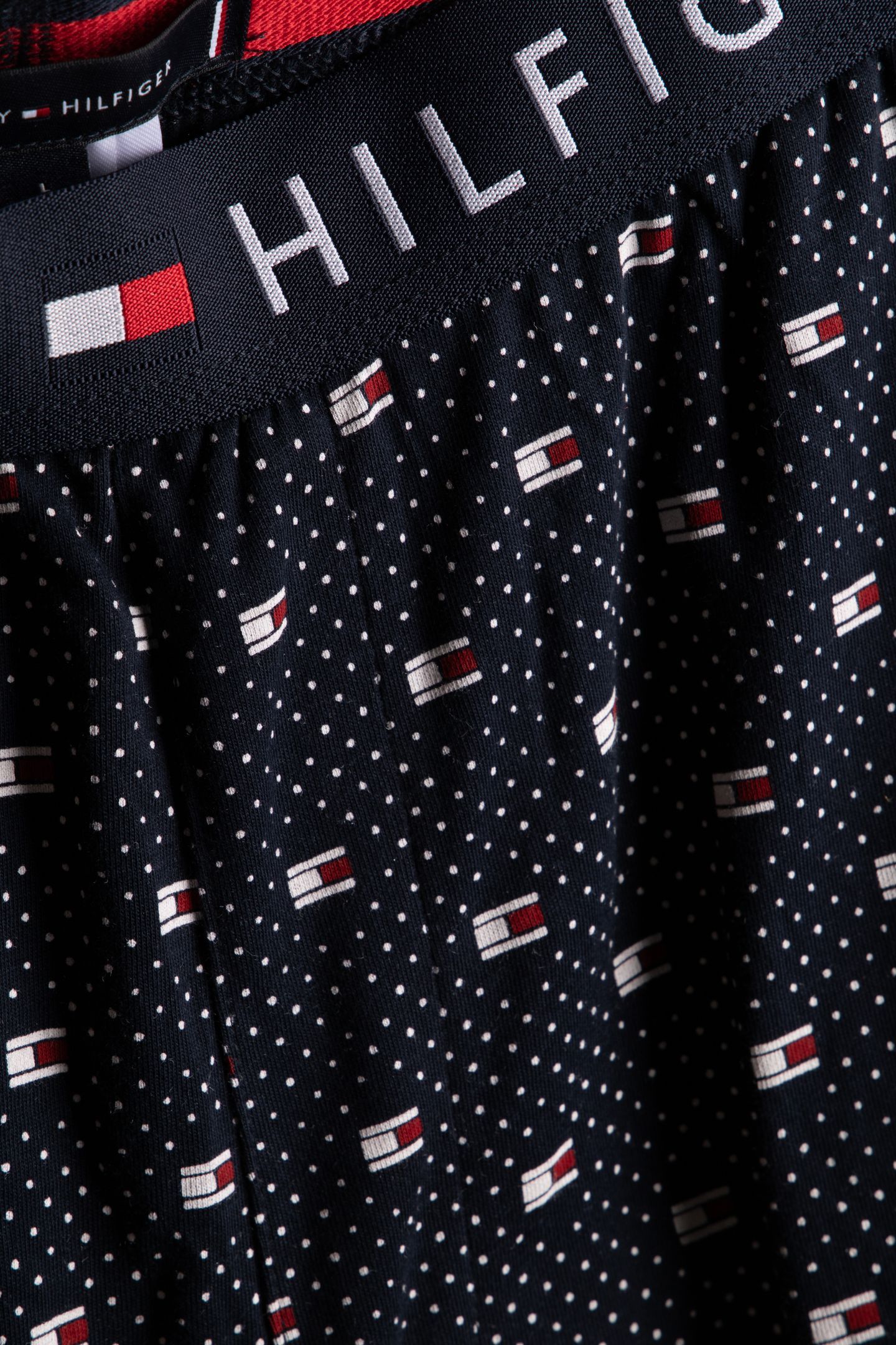 JERSEY PANT PRINT POLKA DOTS GEO DESERT SKY 4