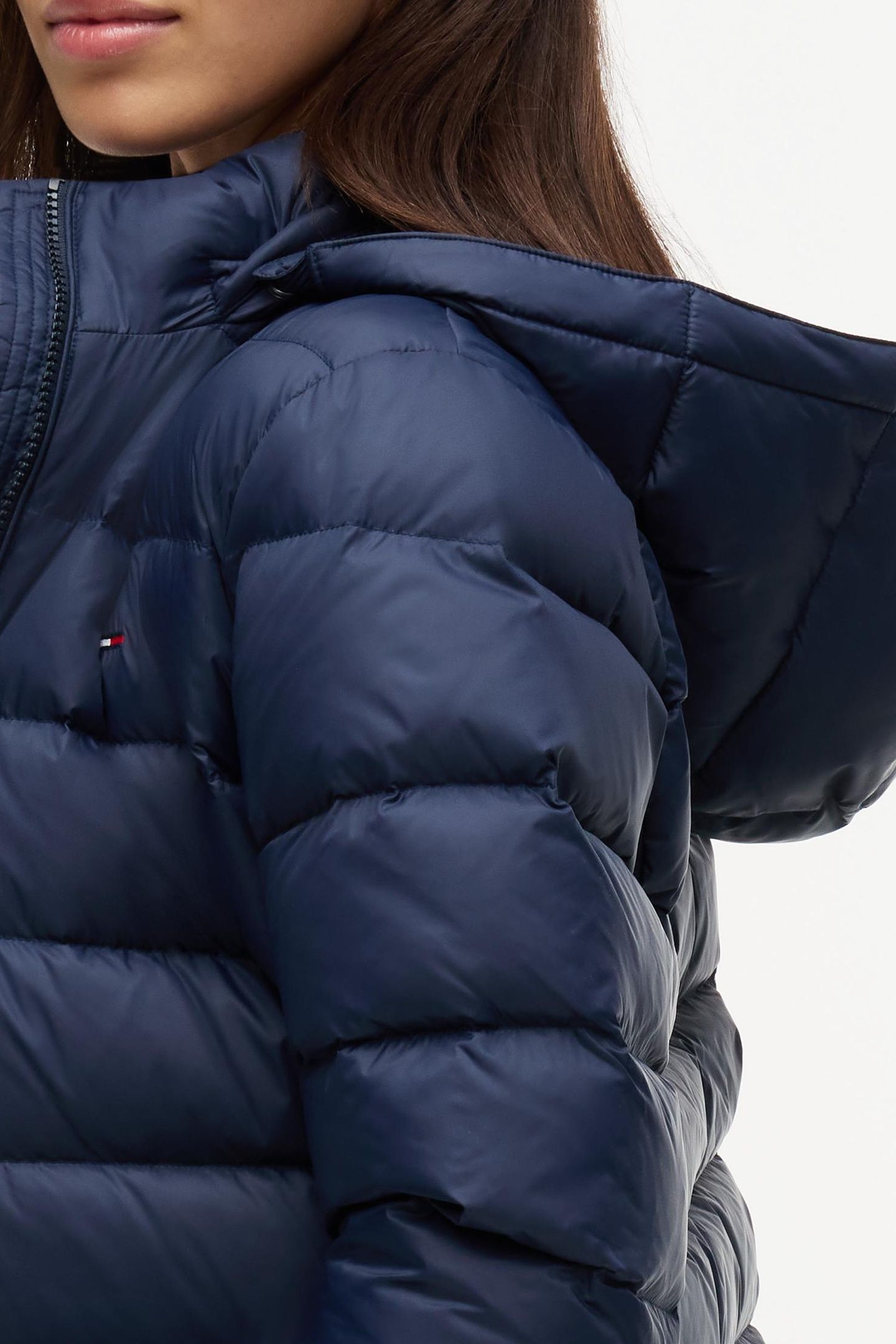 ESSENTIAL HOODED COAT BLUE 7