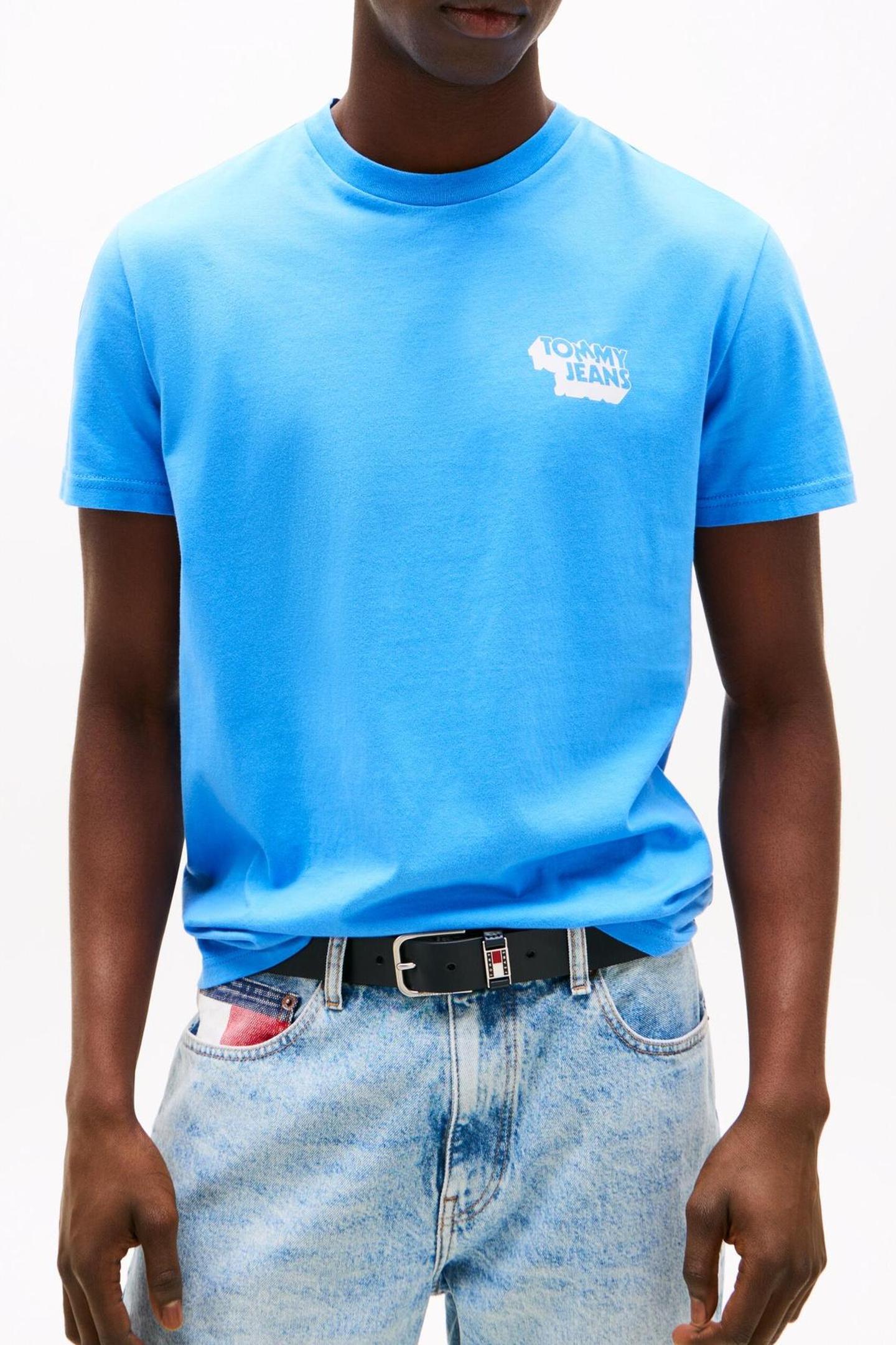 TJM SLIM STACK LOGO COPENHAGEN BLUE 1