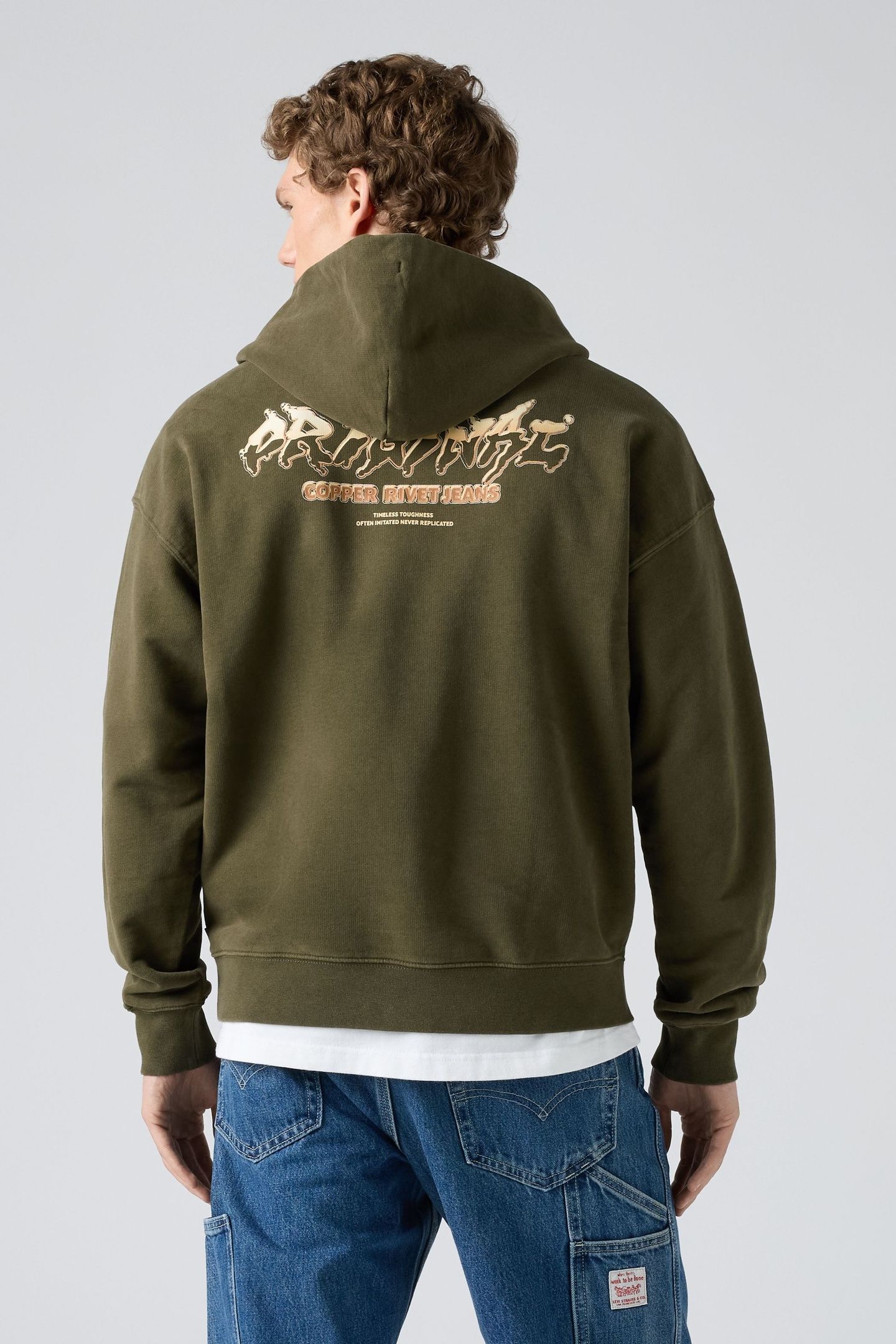 TWO HORSE BOXY HOODIE 2