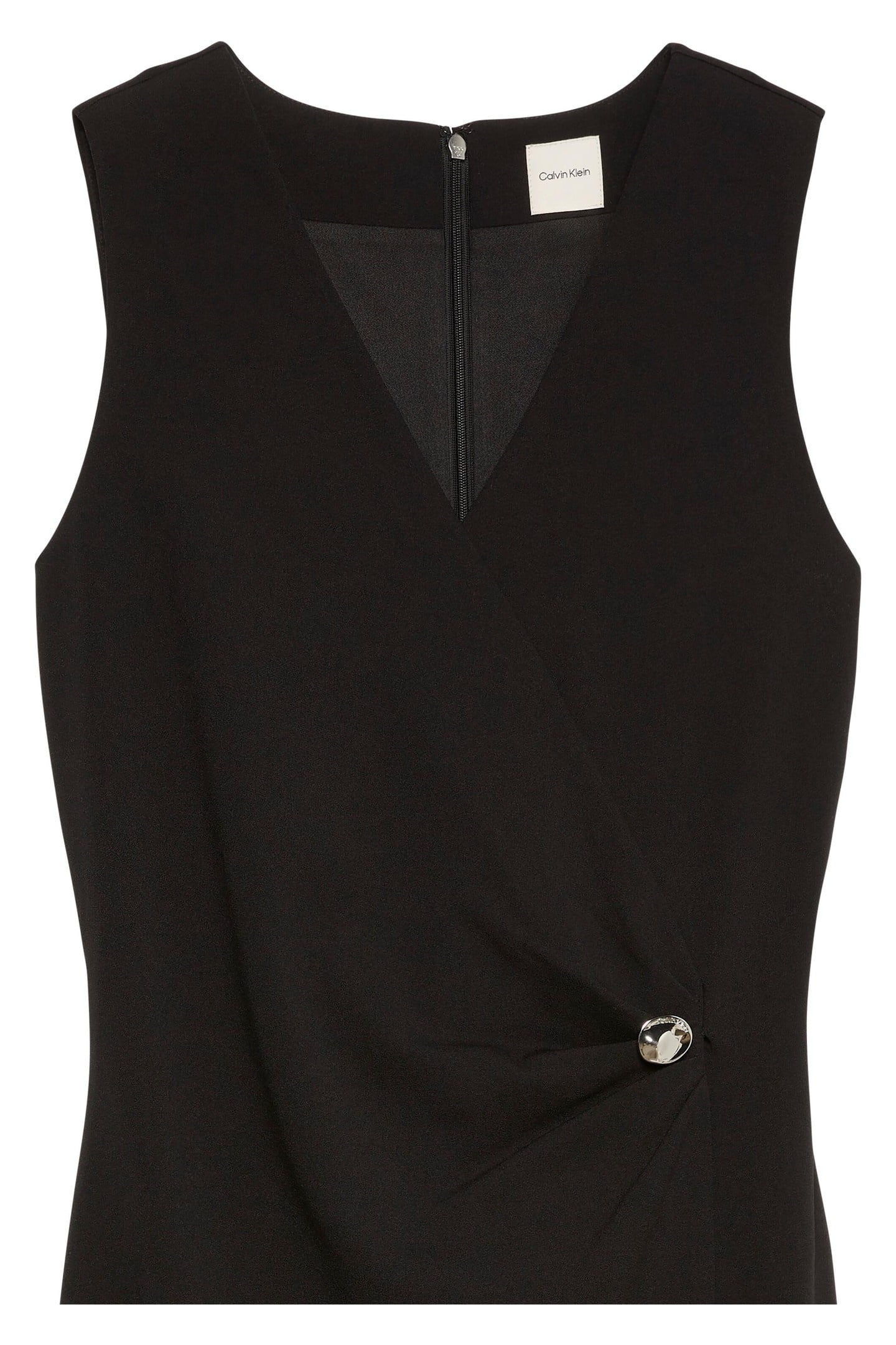 STRETCH CREPE SL DRESS BLACK 3