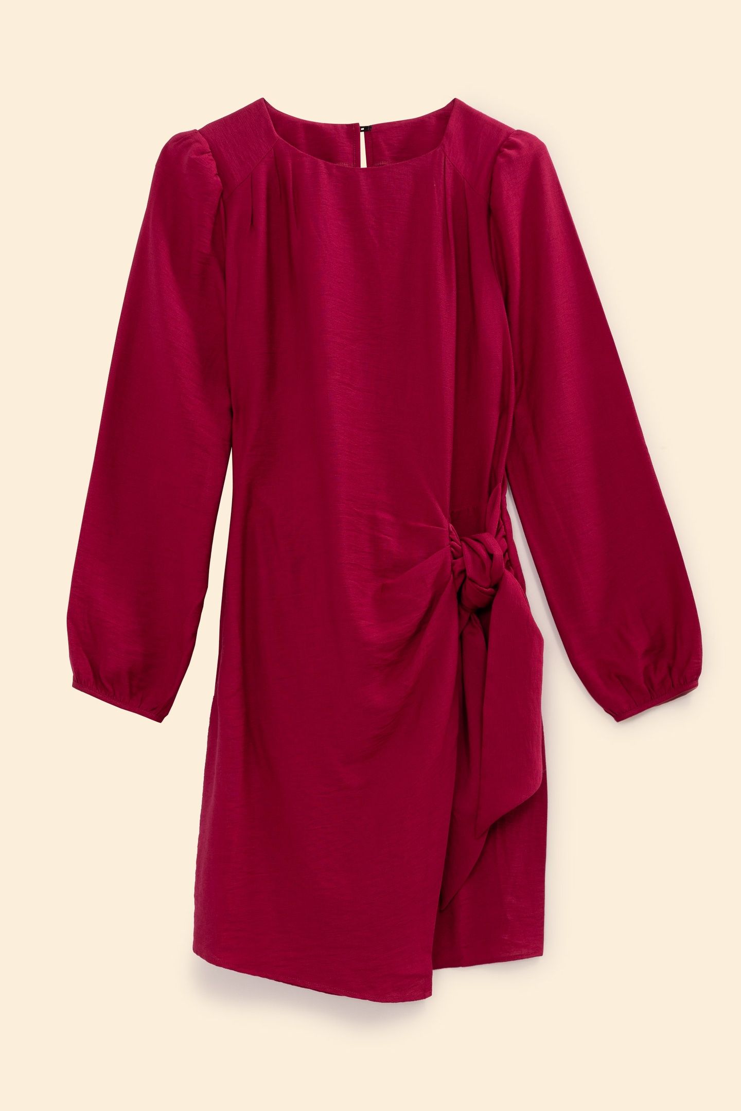 PINK LONG-SLEEVED DRESS TO TIE ON SIDE 4