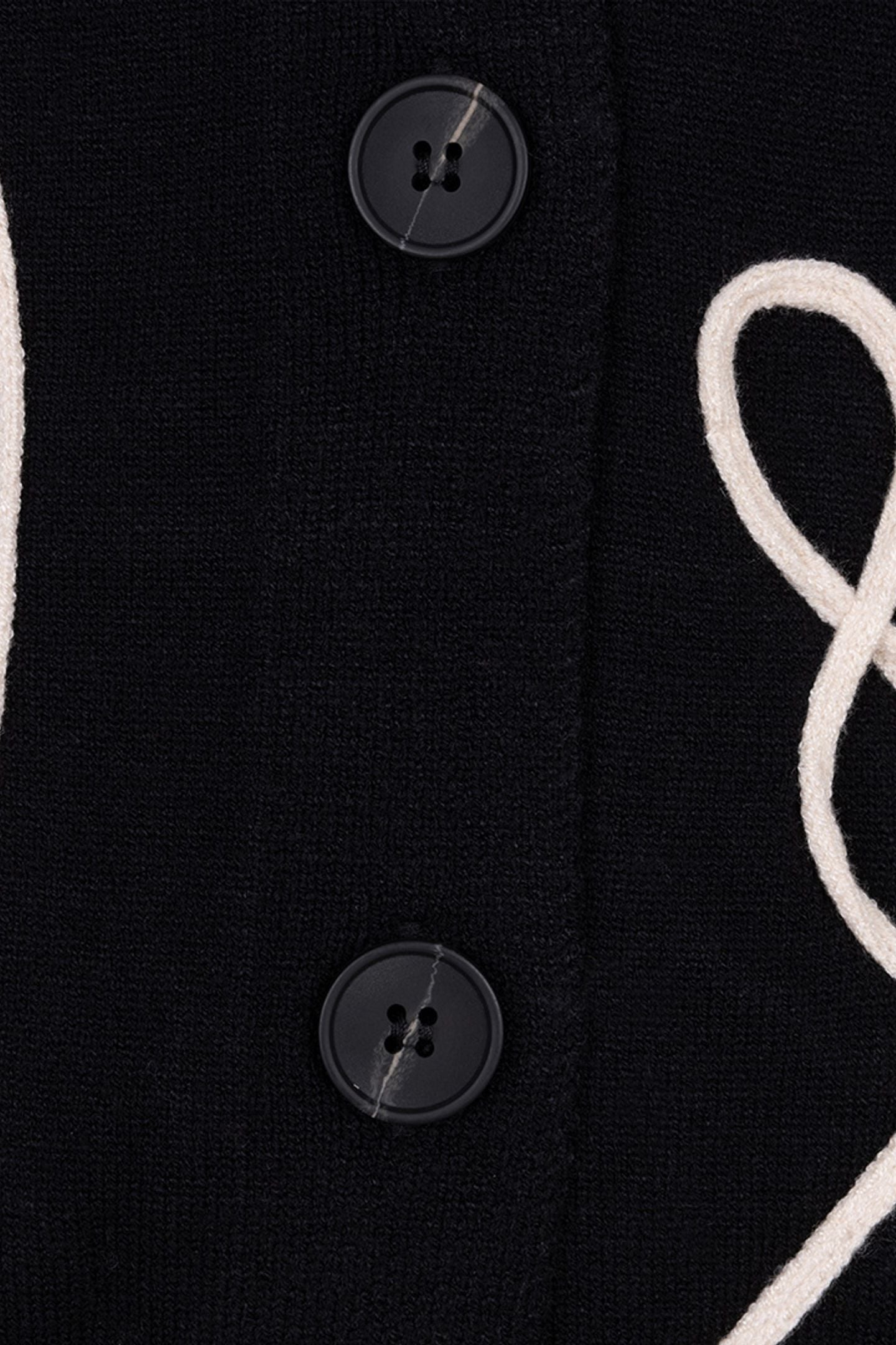 CARDIGAN TAPE PATCH BLACK 7