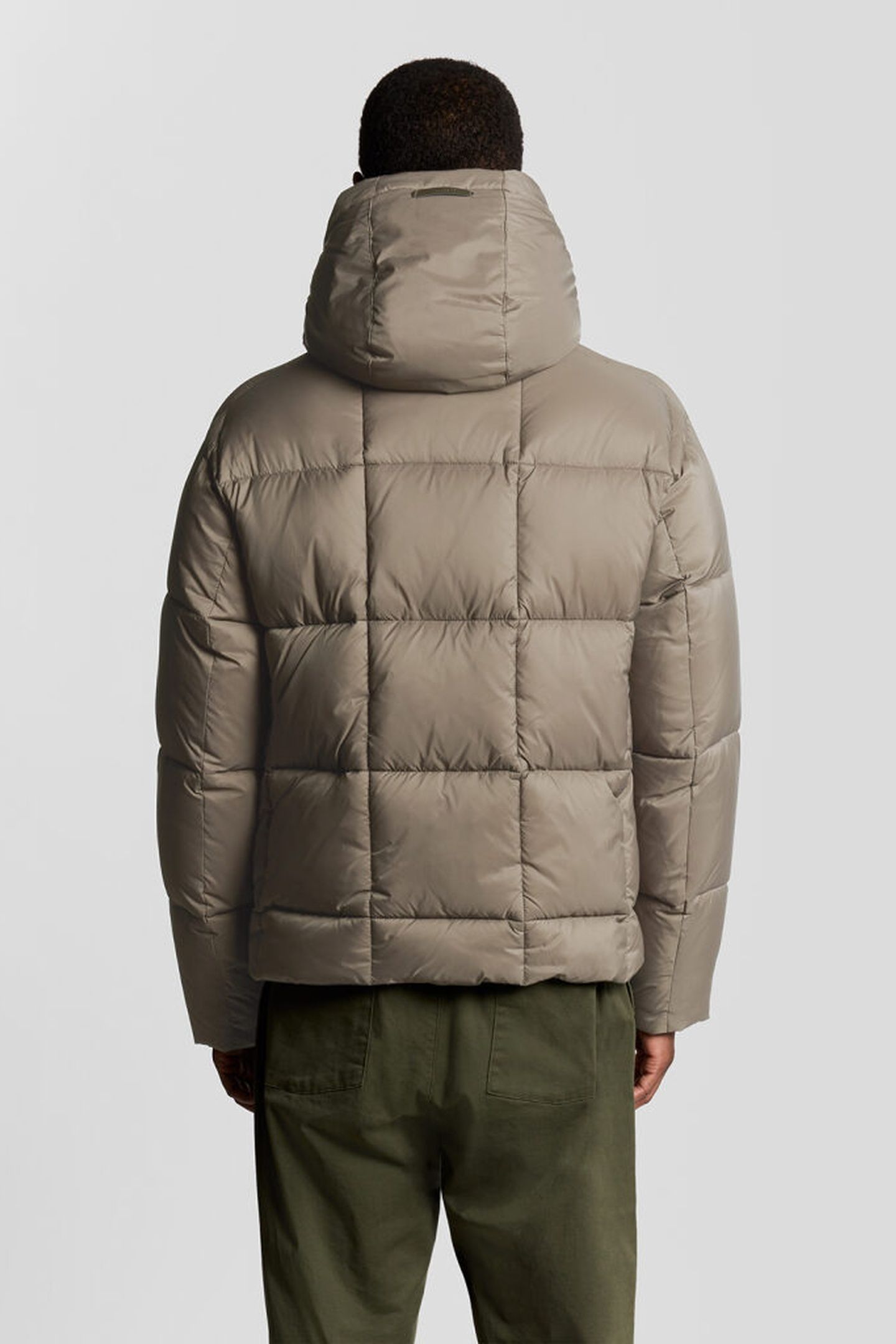 SQUARE WADDED COCOON JACKET FALCON 2