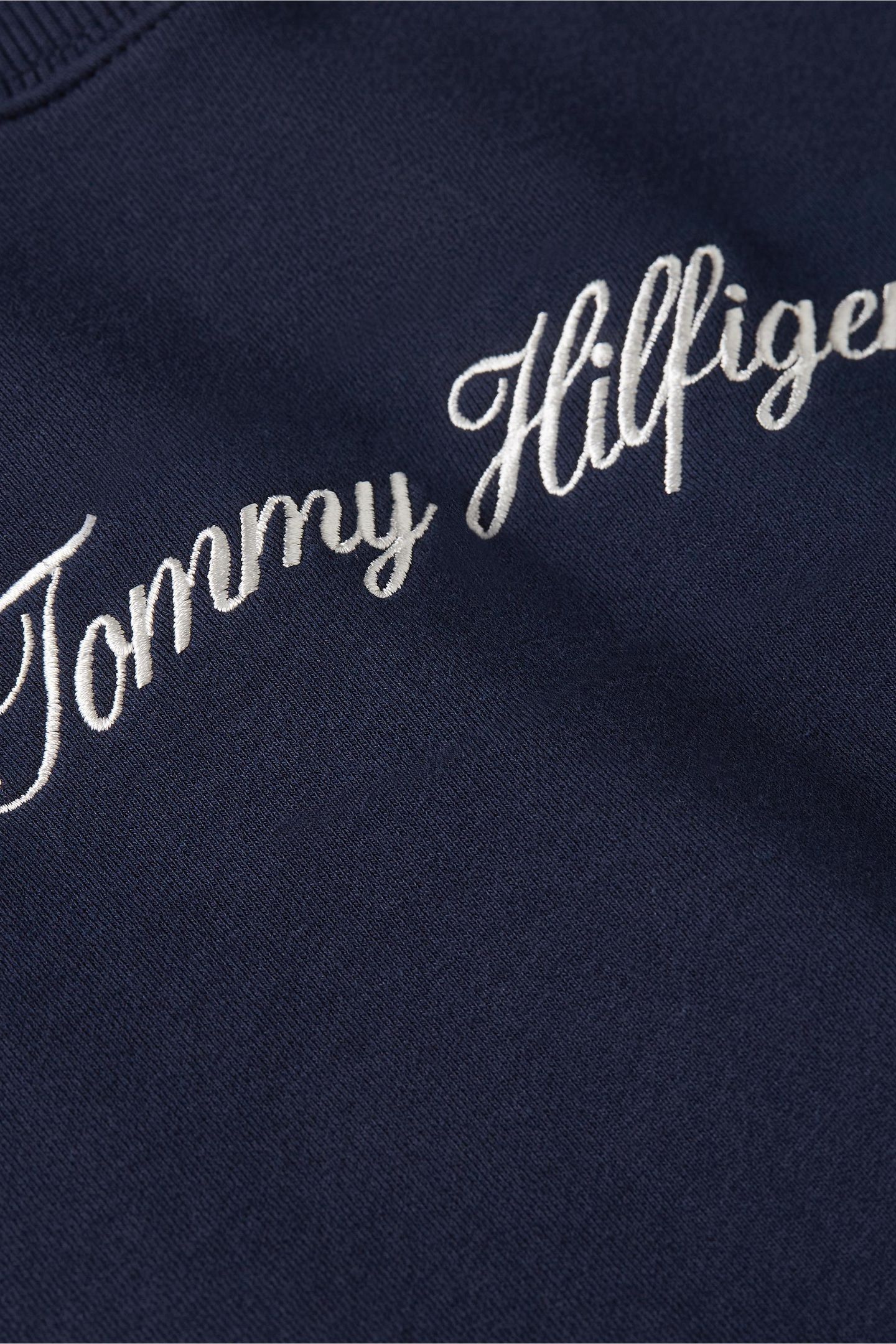 GOLD BUTTON SCRIPT TERRY DARK NIGHT NAVY 4