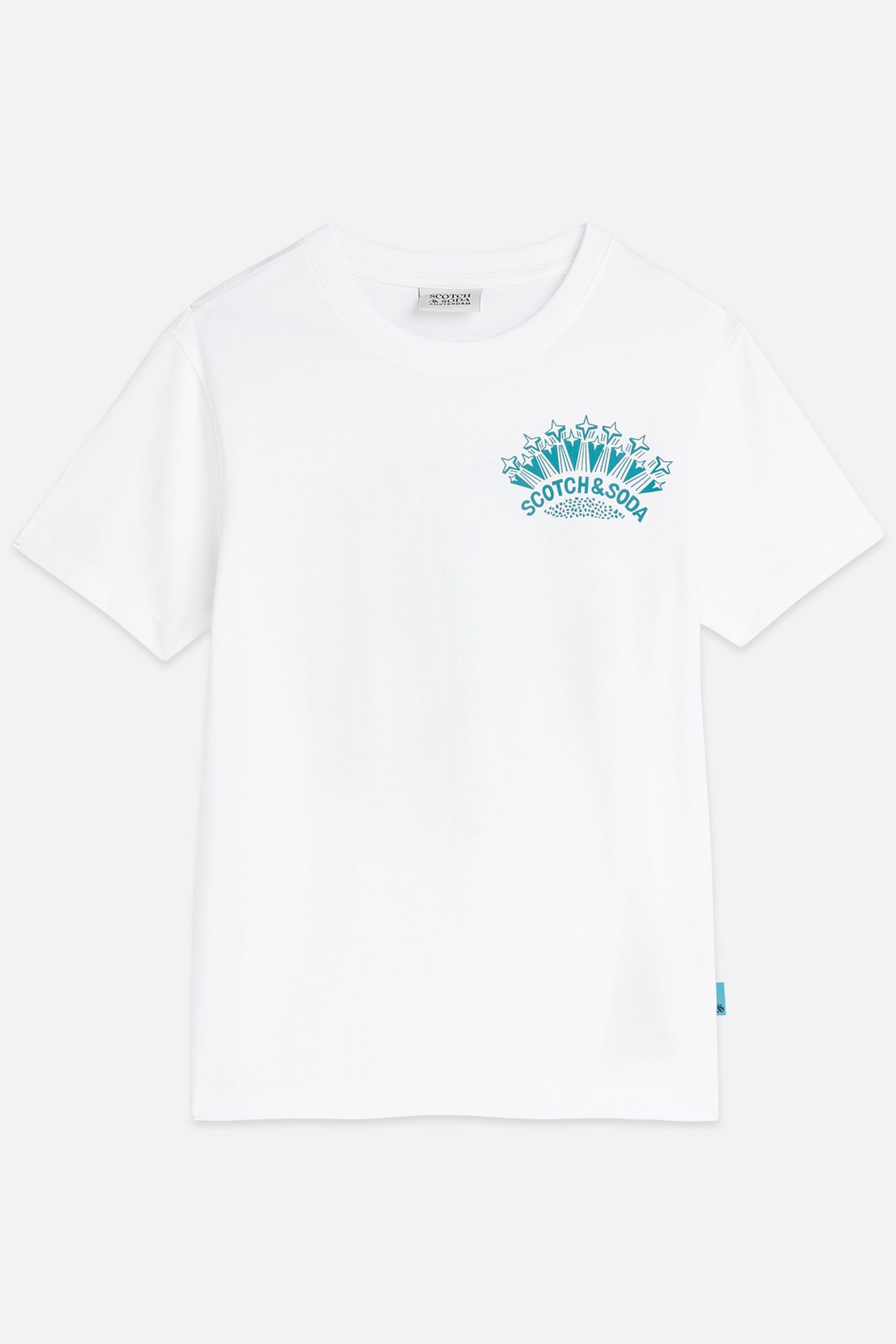 BOYS FRONT AND BACK REGULARFIT TSHIRT WHITE/PASTEL 1