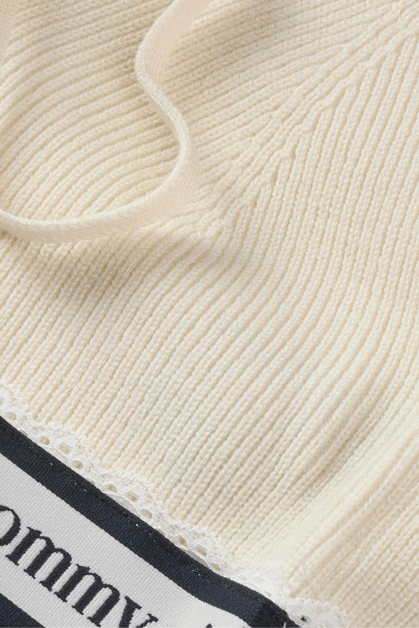 TG KNITTED WOOL BRA CREAMY WHITE 3