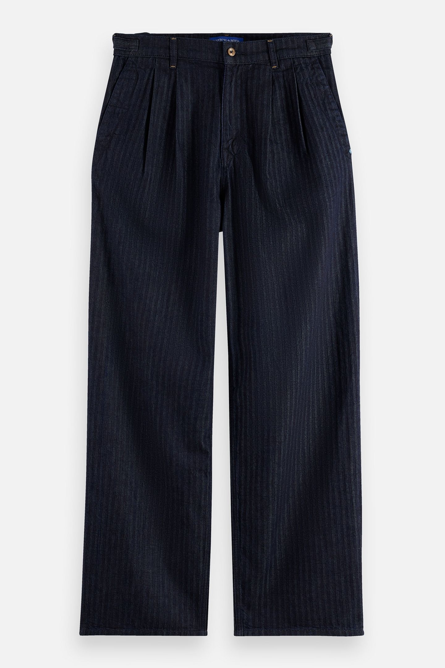 SEASONAL LOOSE FIT DENIM CHINO NAVY 4