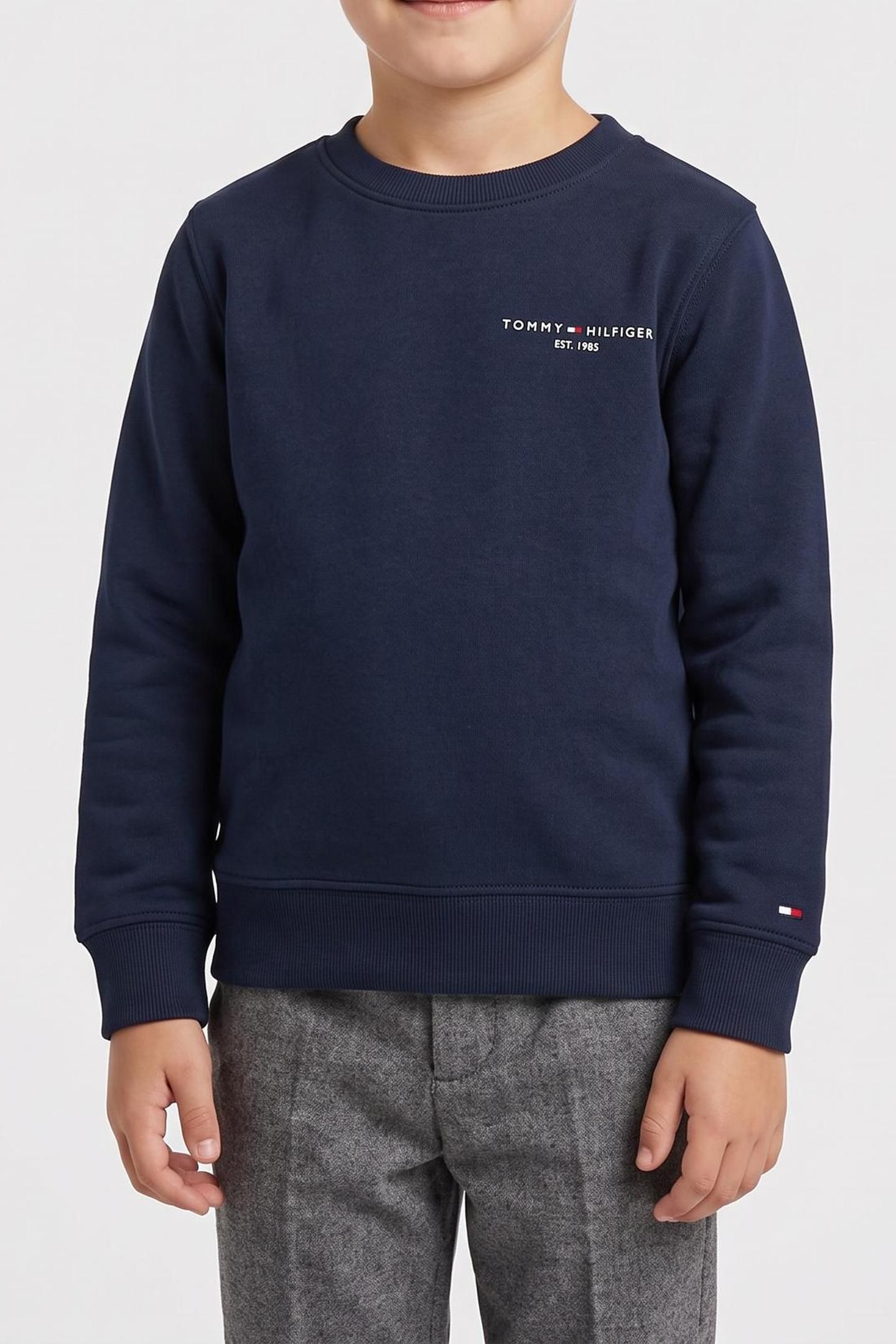 UNISEX MINI CORP C-NECK SWEATER DARK NIGHT NAVY 1