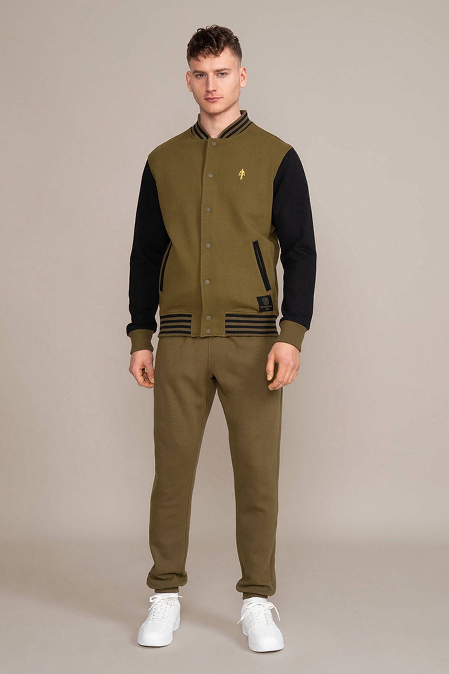 SWEAT JACKET OLIVE 2
