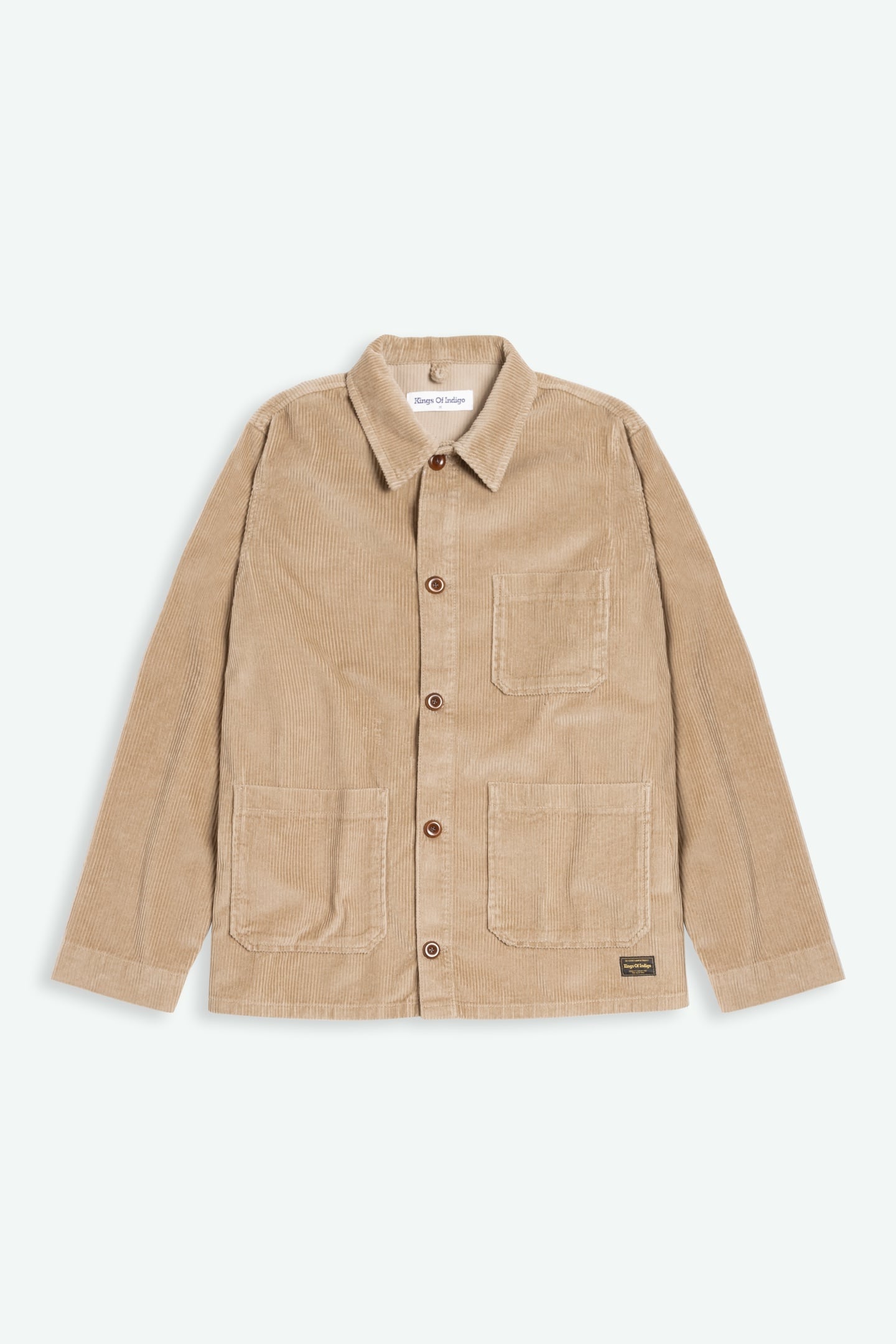 DUNCAN CORD JACKET SILVER MINK 3
