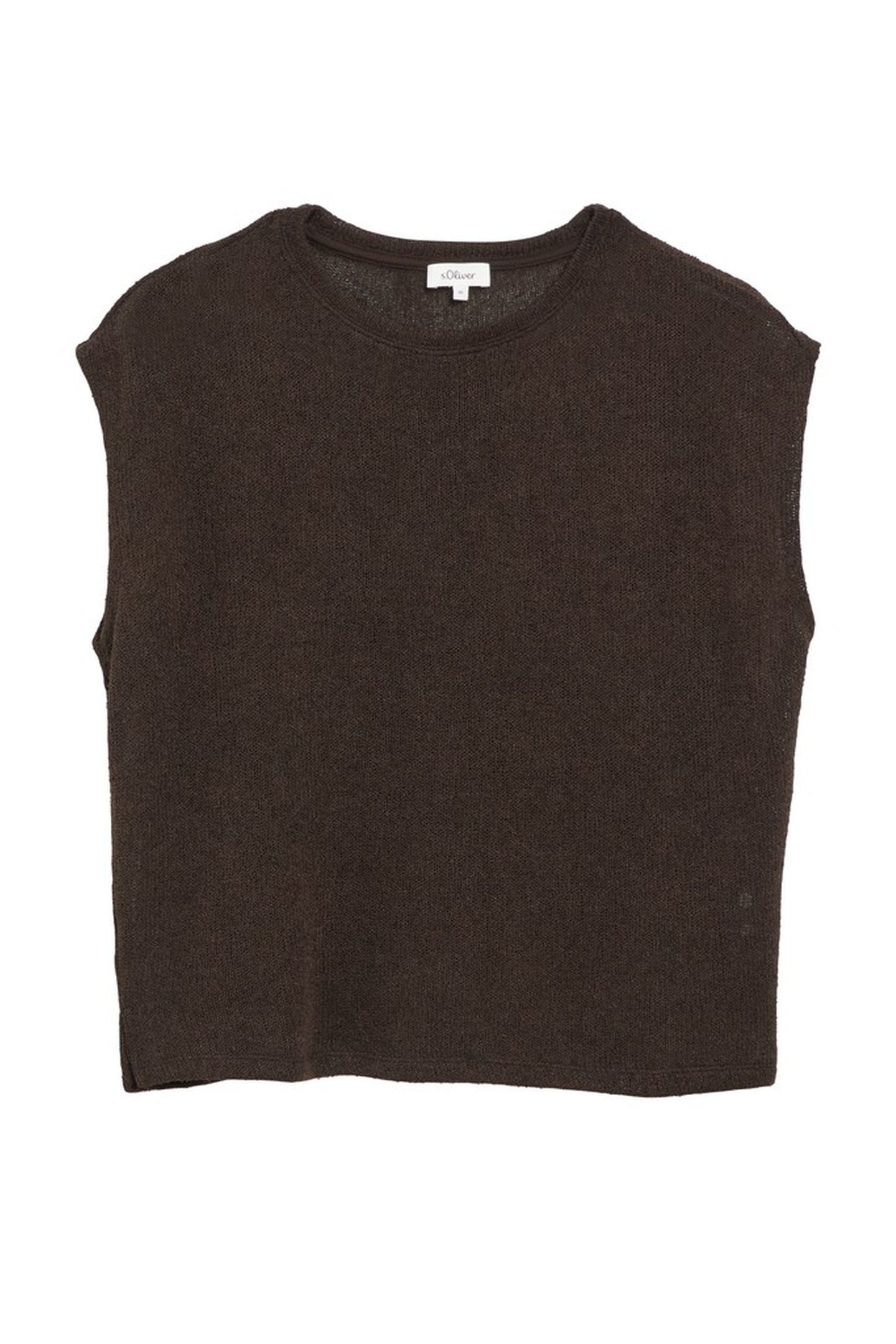 S.OLIVER T-SHIRTS BROWN 4