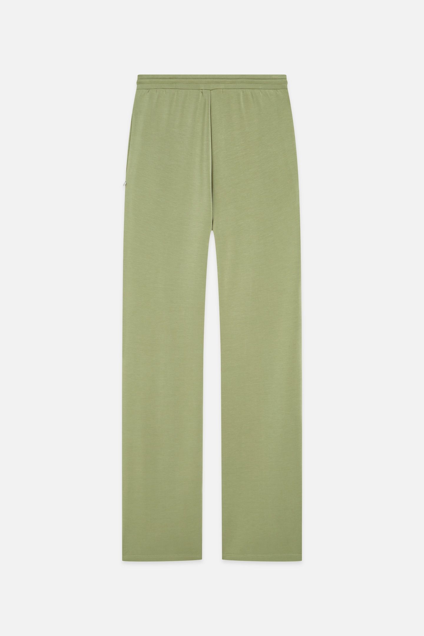 TENCEL PLEATED SWEATPANTS OIL GREEN 2