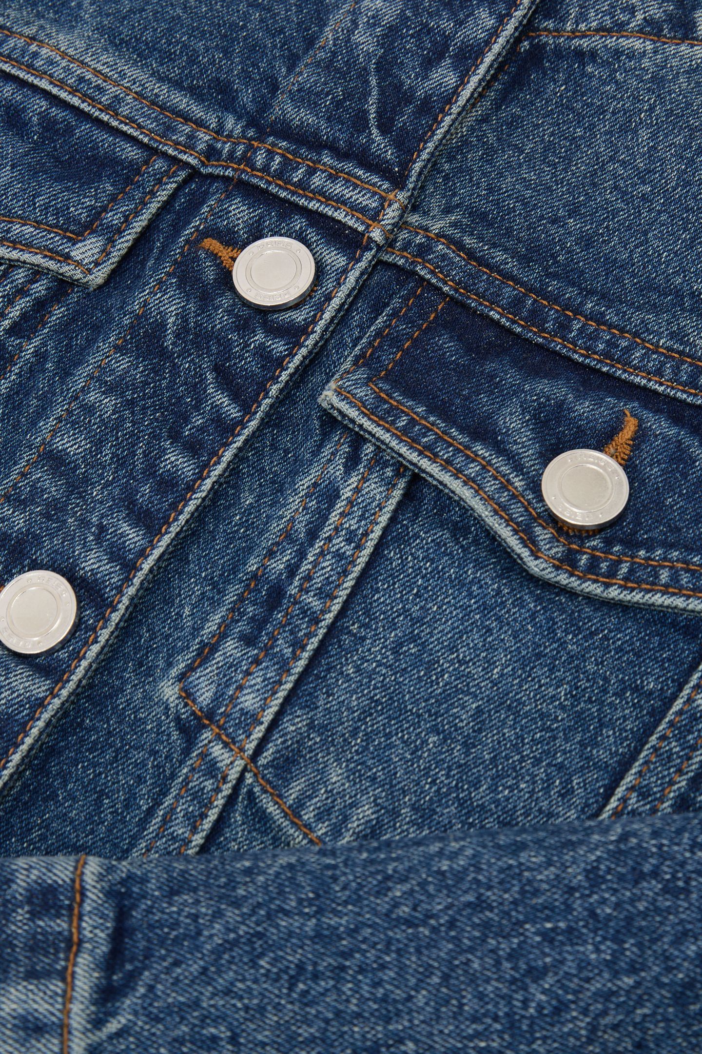 DENIM JACKET MID BLUE 6