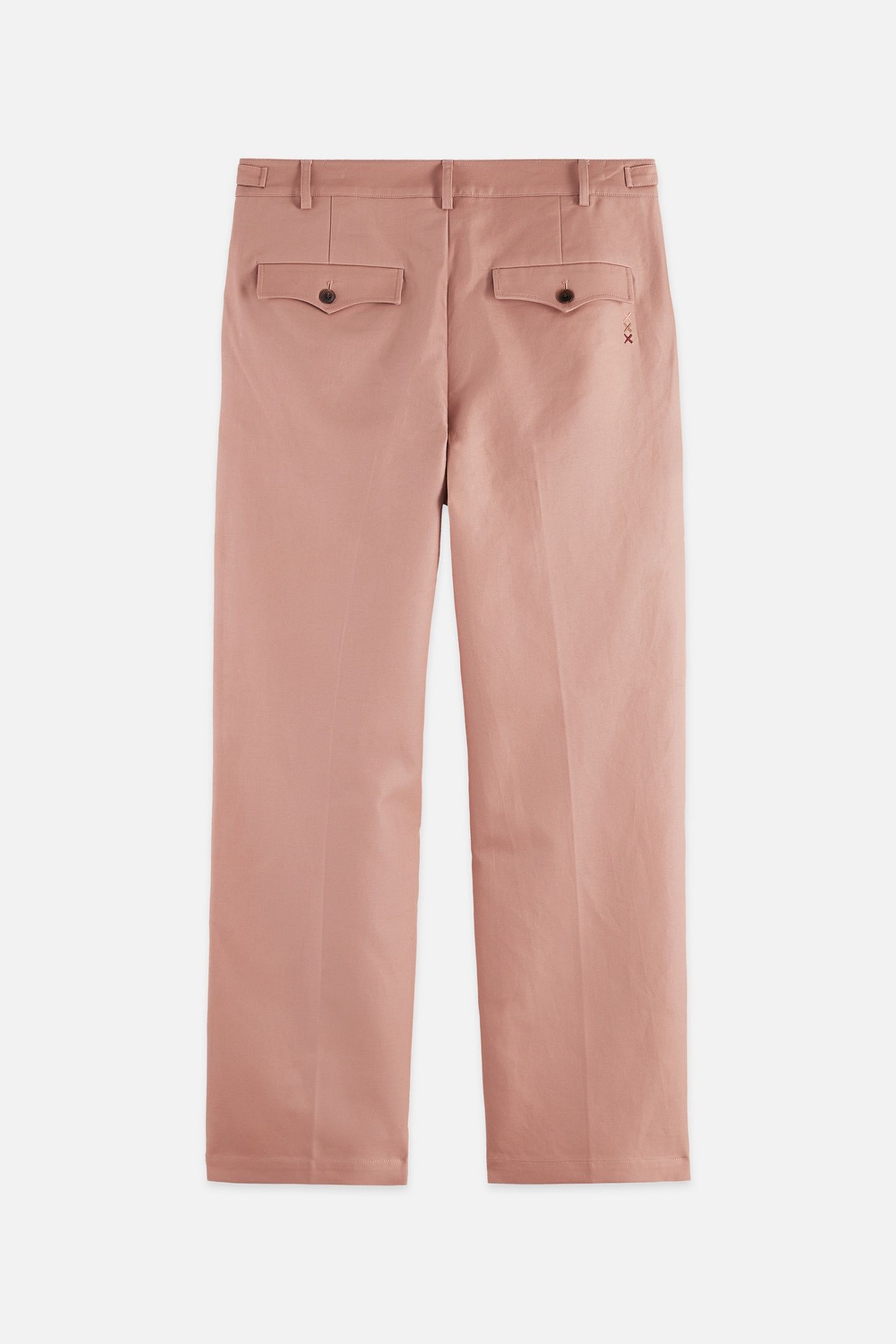 OTIS COTTON-TWILL RELAXED STRAIGHT-FIT CHINO DARK PINK 5