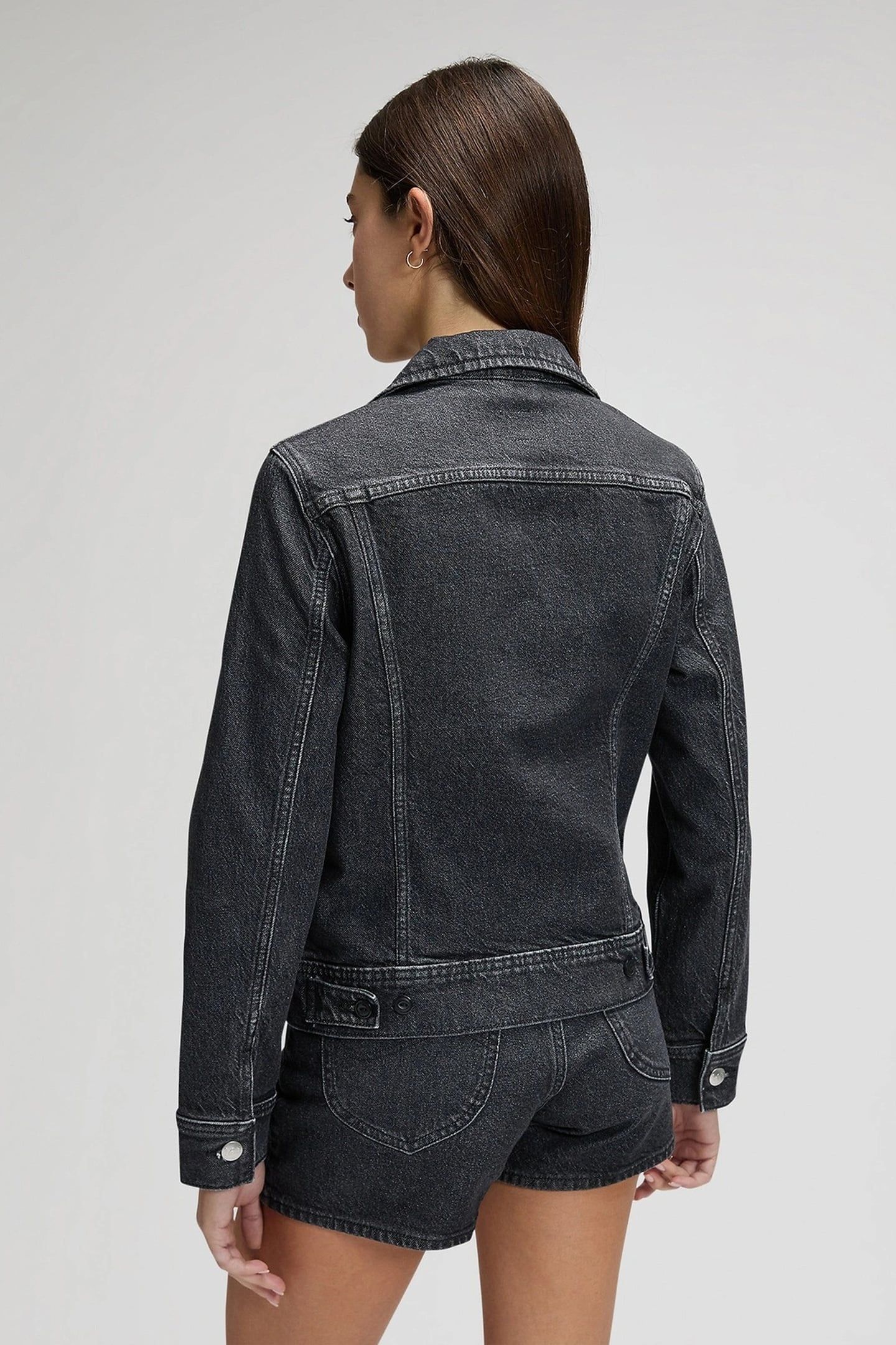 RIDER JACKET SCREEN SAVER REGULAR DENIM BLACK 3