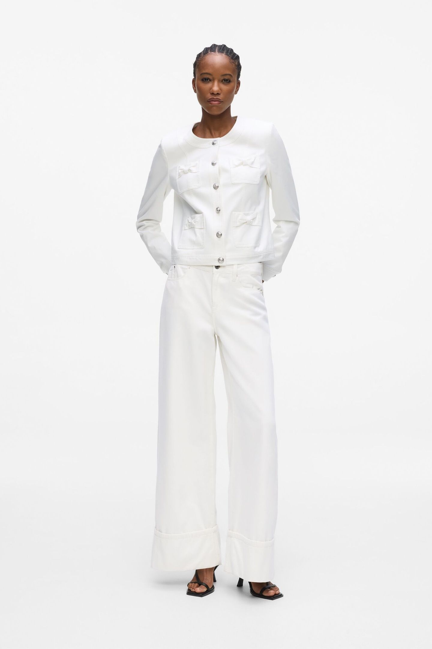 BOW JACKET OFF WHITE 3