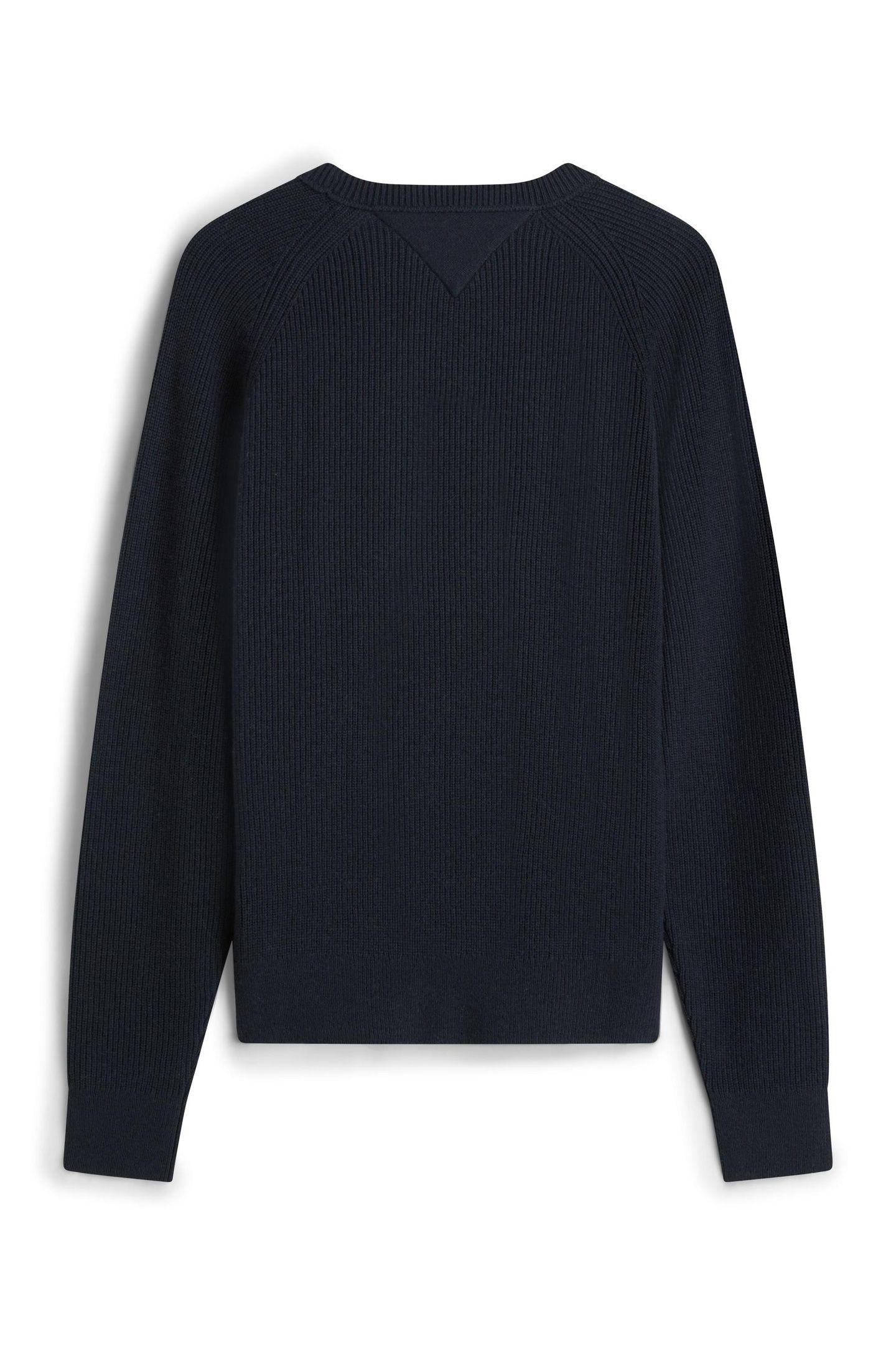 FISHERMAN RIB CREW NECK DARK NIGHT NAVY 6