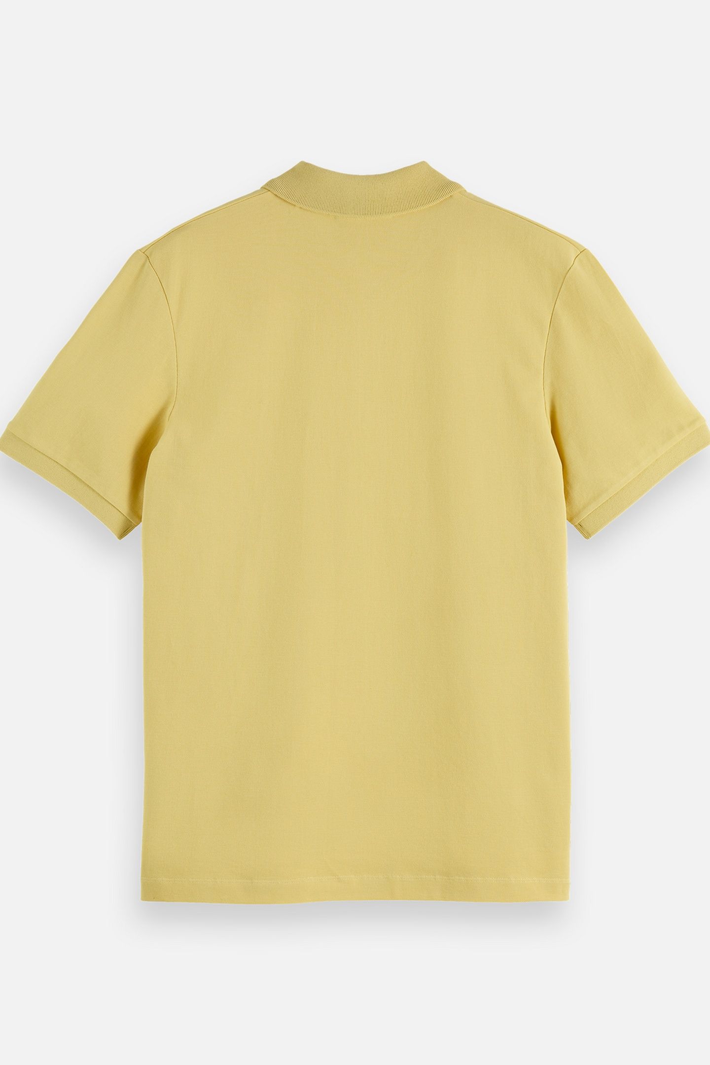 SEASONAL CORE PIQUE CHEST LOGO POLO MED YELLOW 2