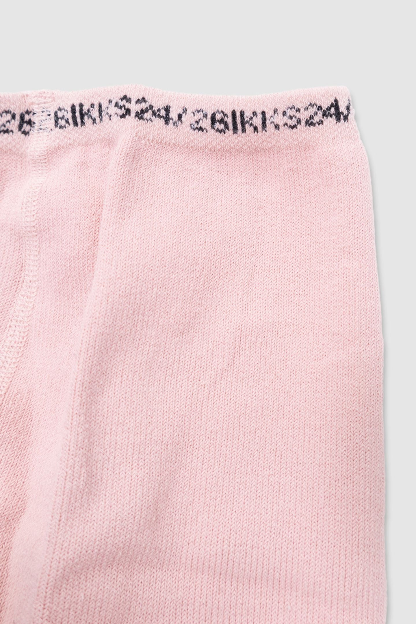 GIRLS’ PINK BOW JACQUARD KNIT TIGHTS 4