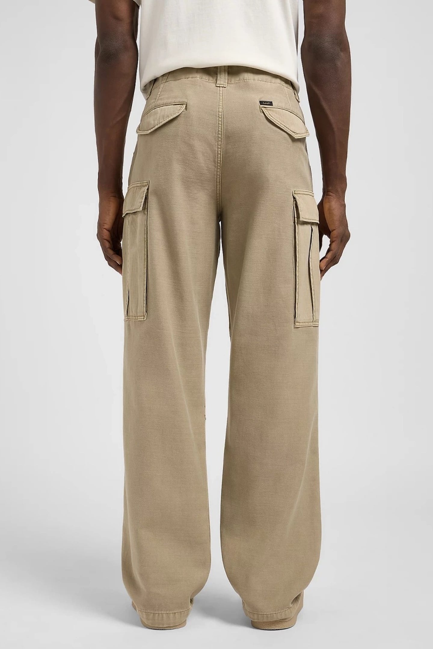 PARACHUTE CARGO KANSAS CITY KHAK LOOSE JEANS BEIGE 2