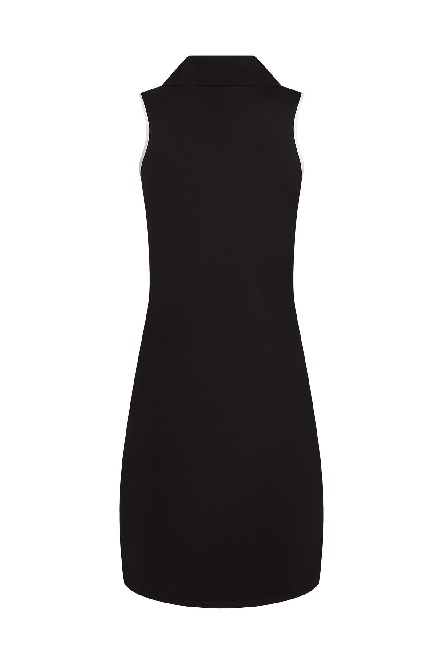 KLJ POLO SLVLESS DRESS BLACK 2