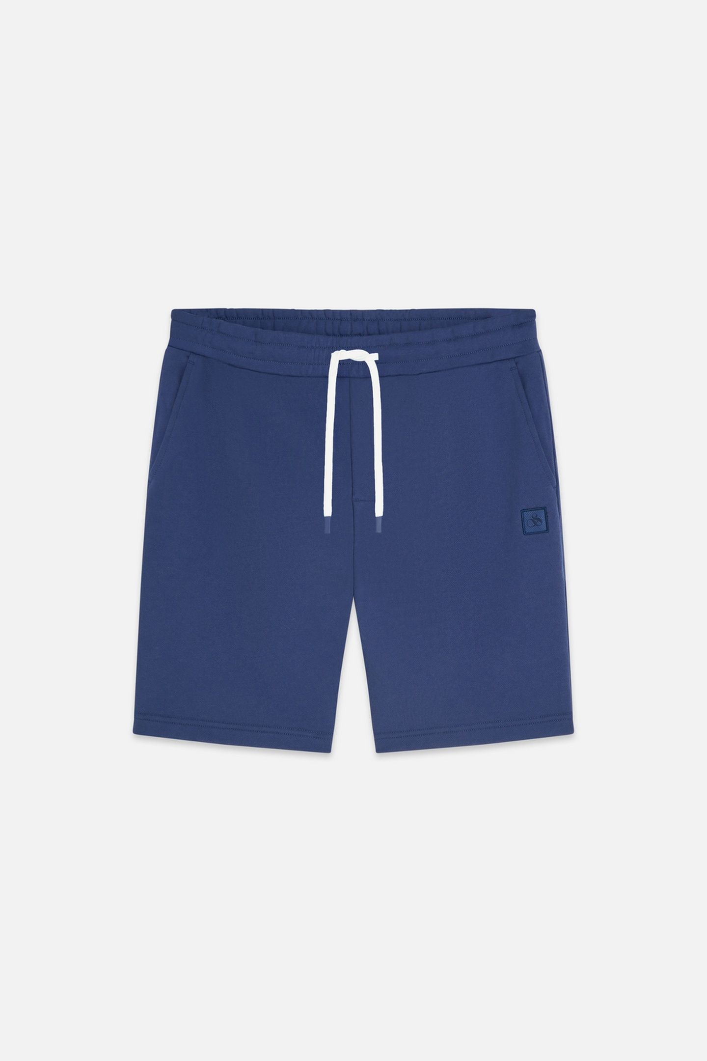 LOGO BADGE REGULARFIT SWEATSHORTS NAVY 2