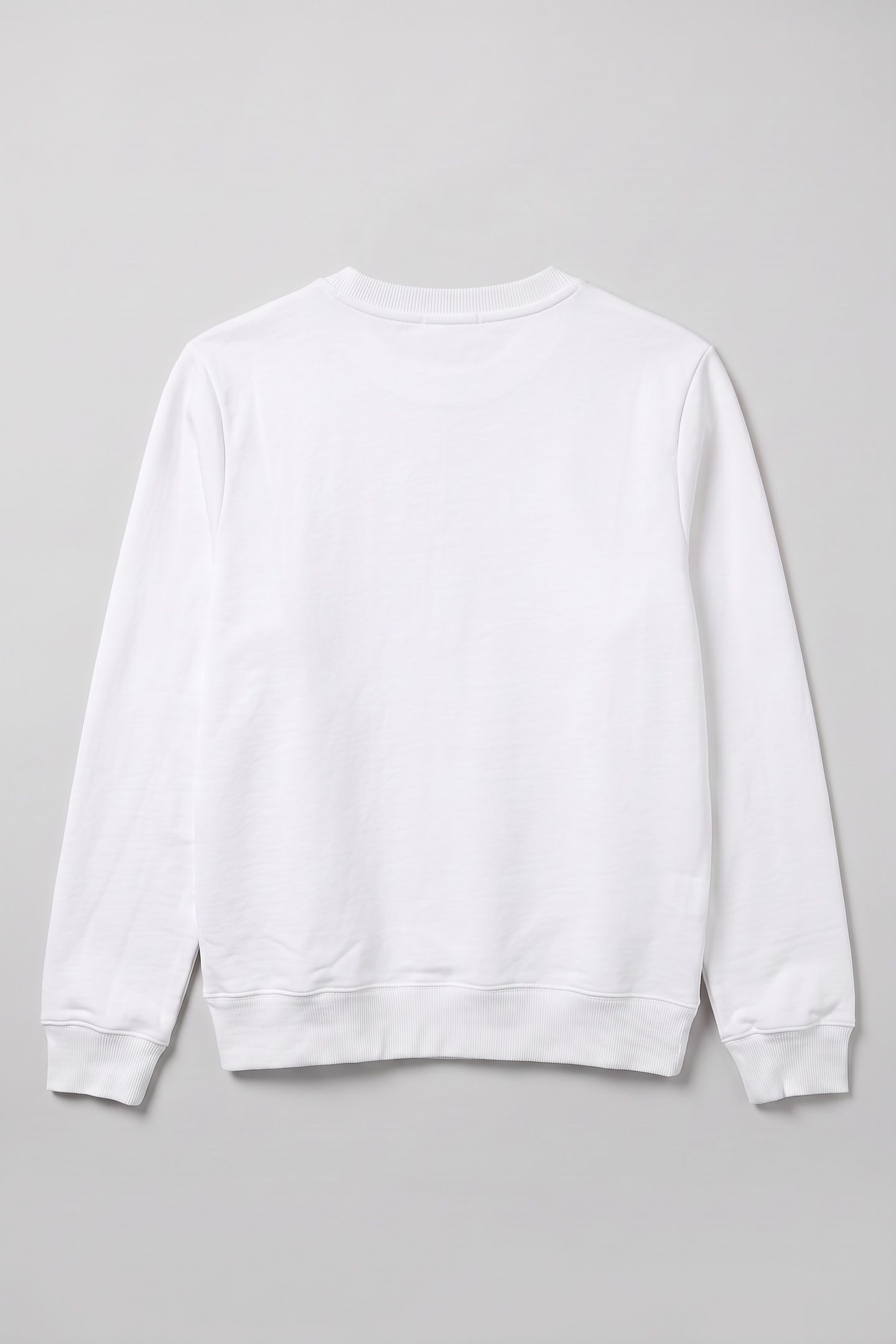 UNISEX INST LOGO REGULAR CREW BRIGHT WHITE 3