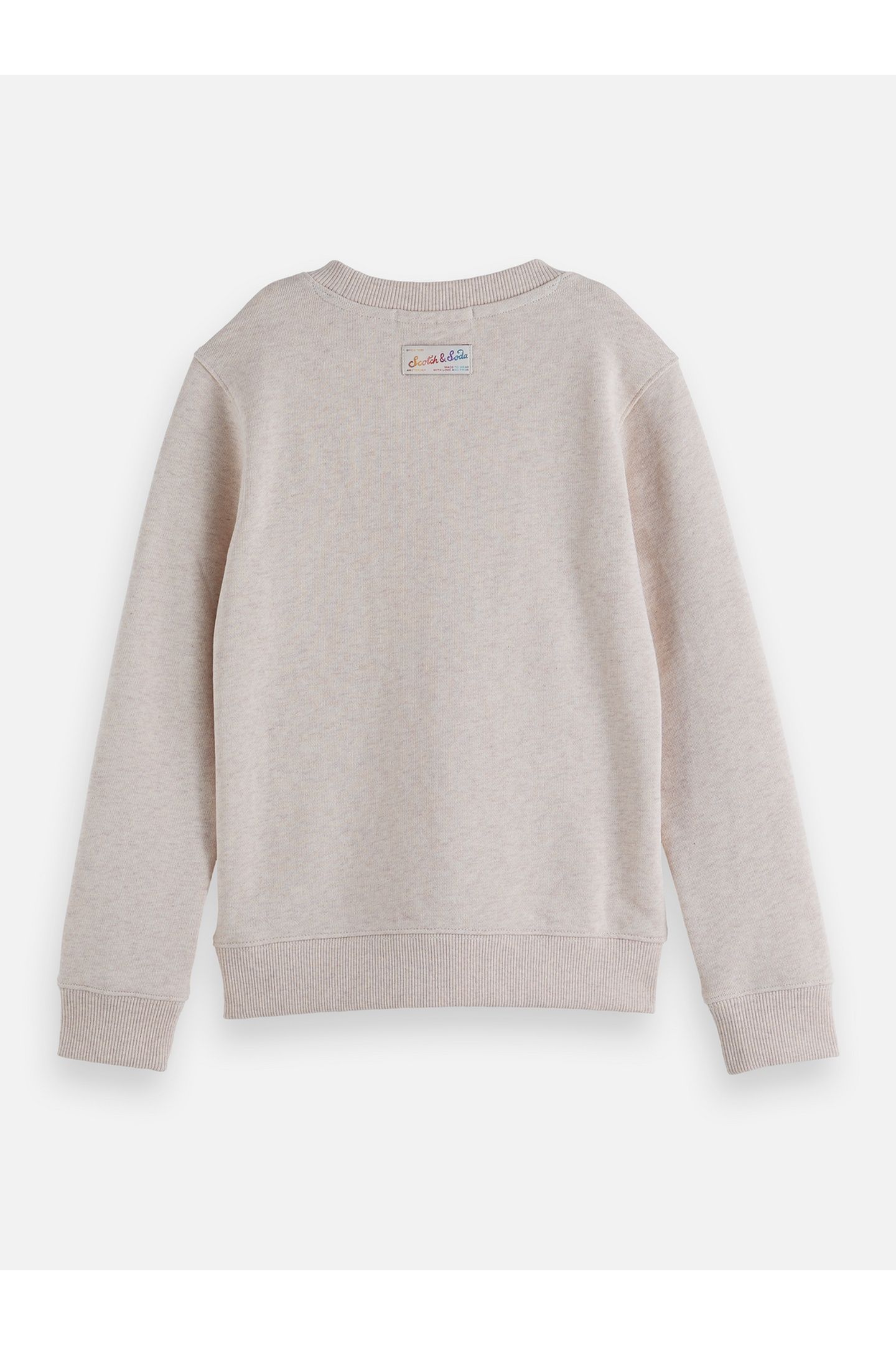 BOYS FRONT ARTWORK REGULARFIT SWEATSHIRT LIGHT BEIGE 2