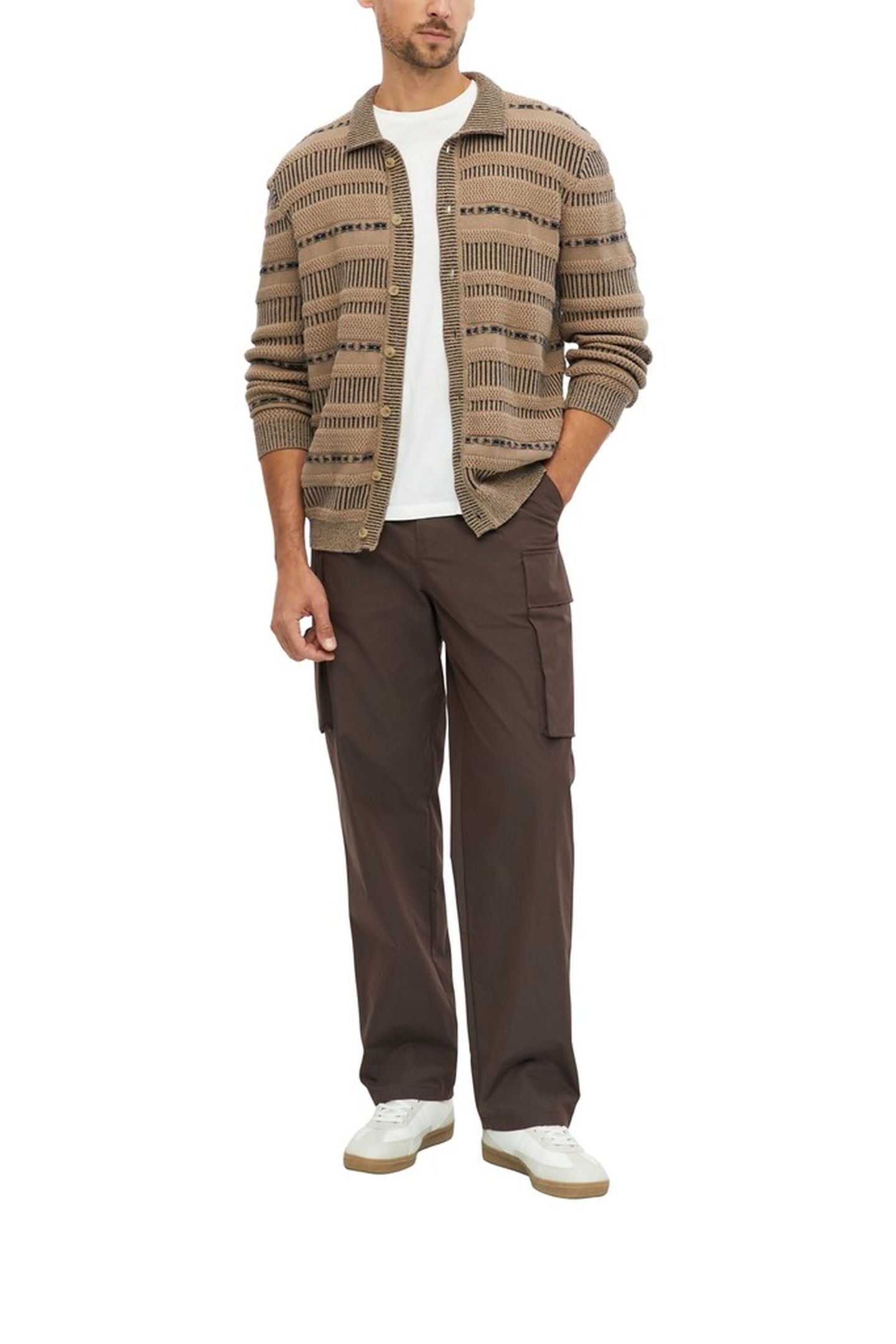 S.OLIVER PULLOVERS BROWN 2