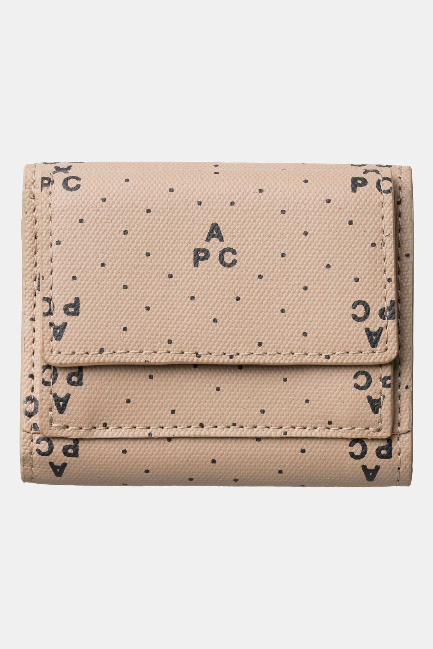 COMPACT WALLET LOIS SMALL BEIGE 2