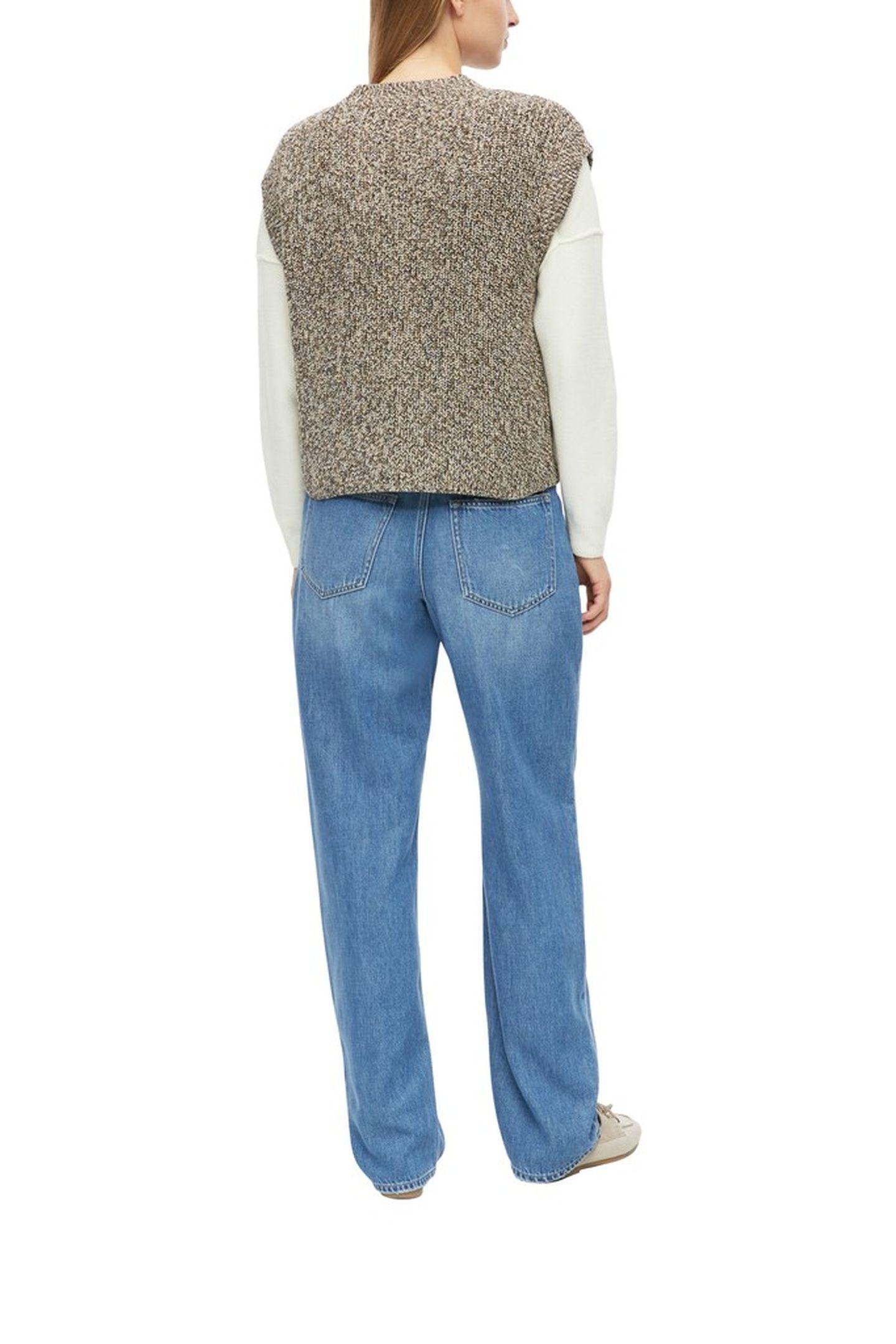 S.OLIVER PULLOVERS BROWN 3